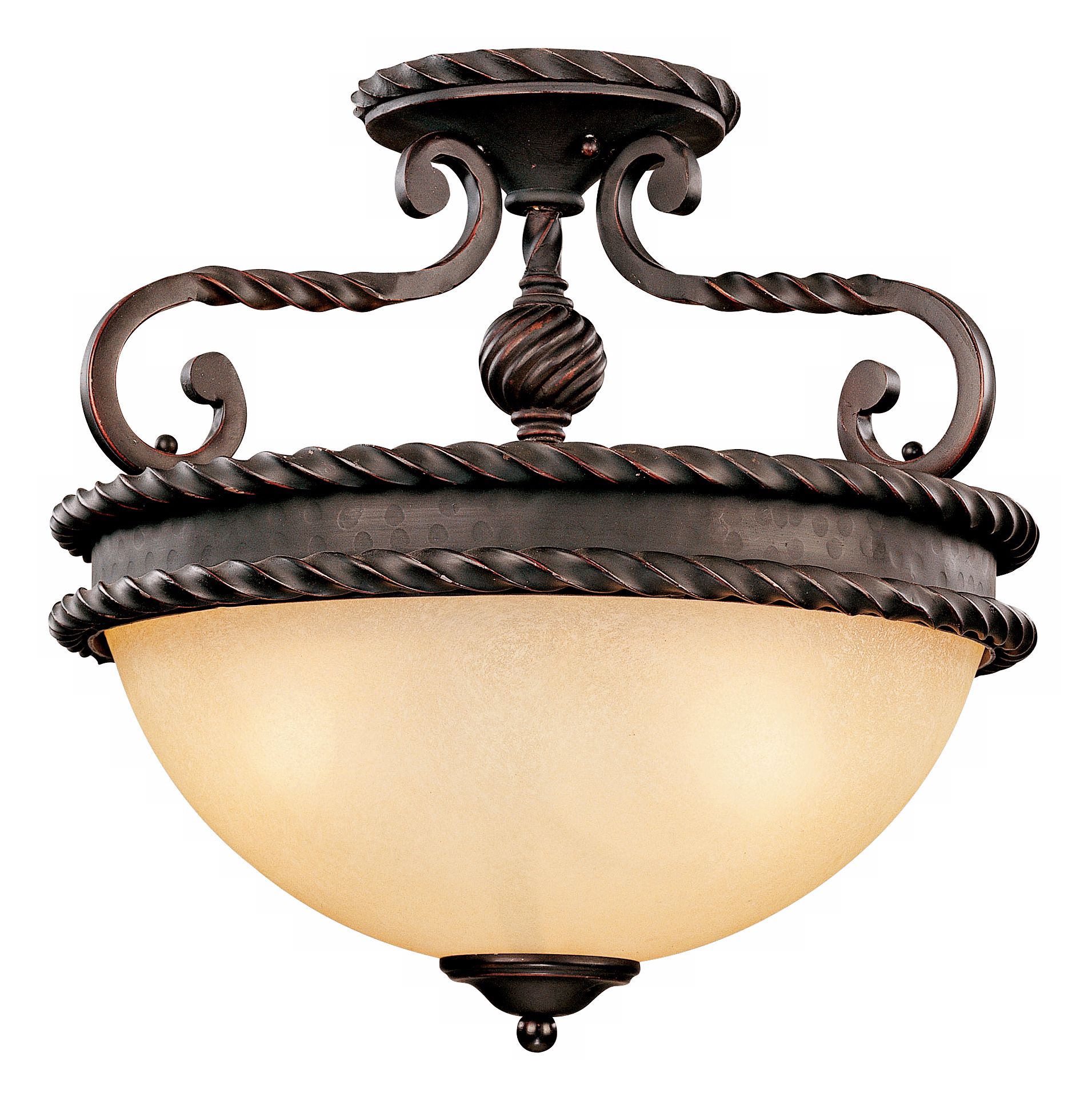 San Gallo Collection 15 3/4" Wide Semiflush Ceiling Light