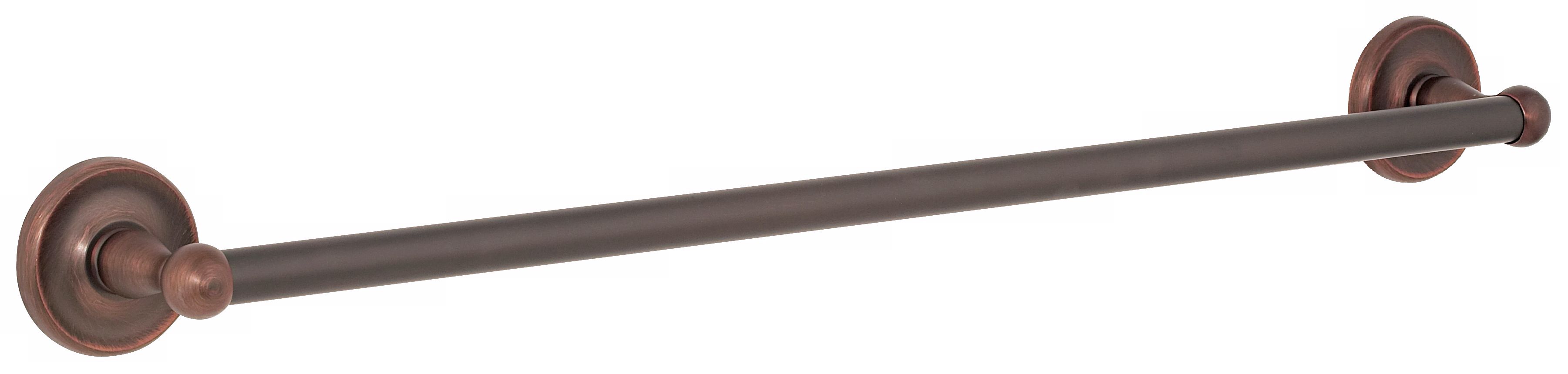Maxwell Oil Rubbed Bronze Finish 24" Wide Bath Towel Bar
