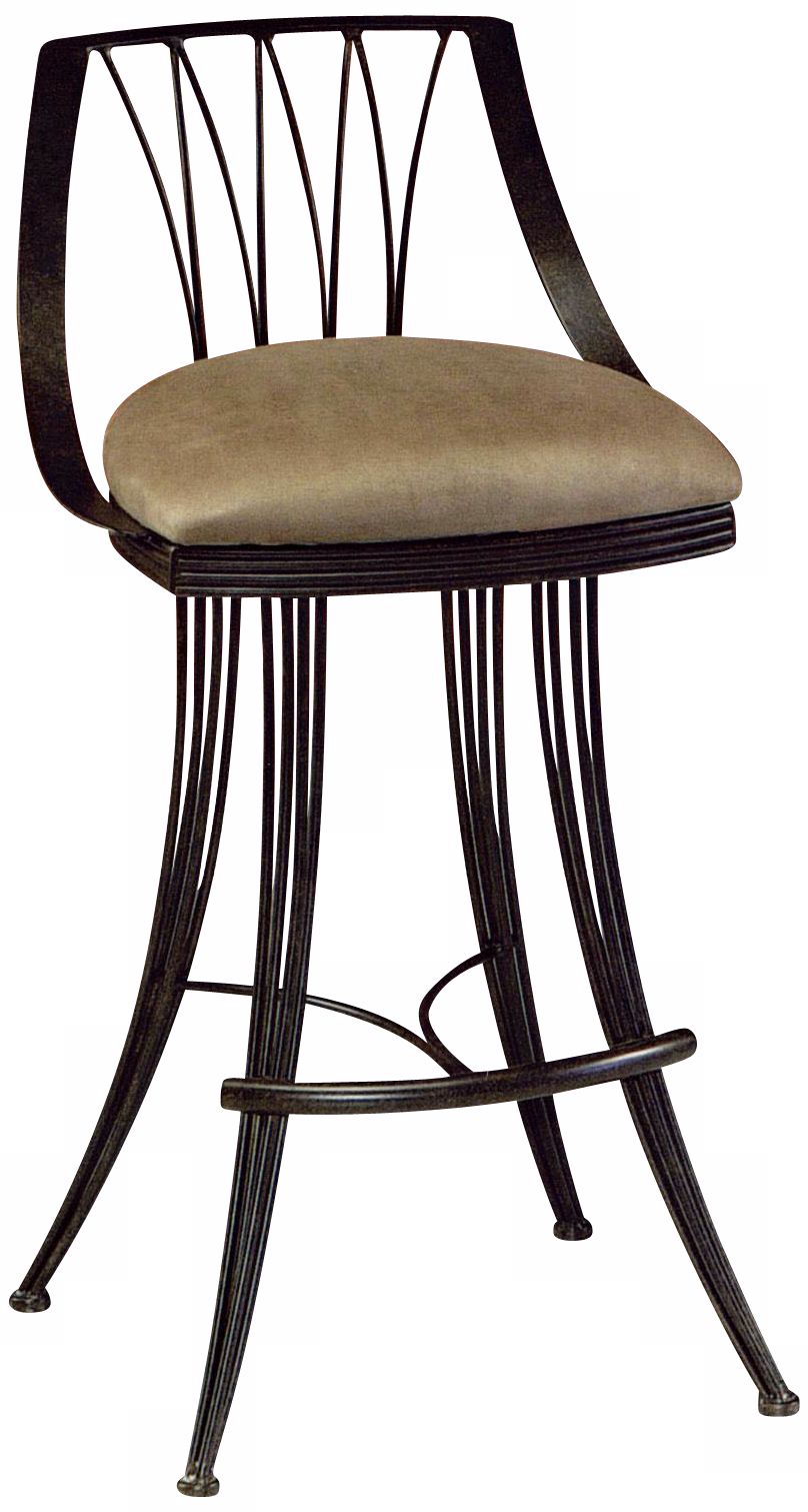 Pastel Metropolitan Swivel 26" High Counter Stool