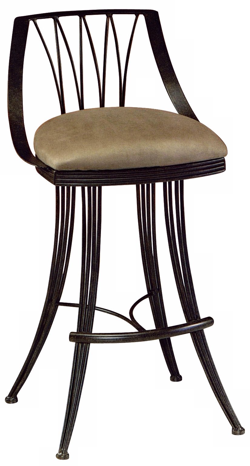 Pastel Metropolitan Swivel 30" High Bar Stool