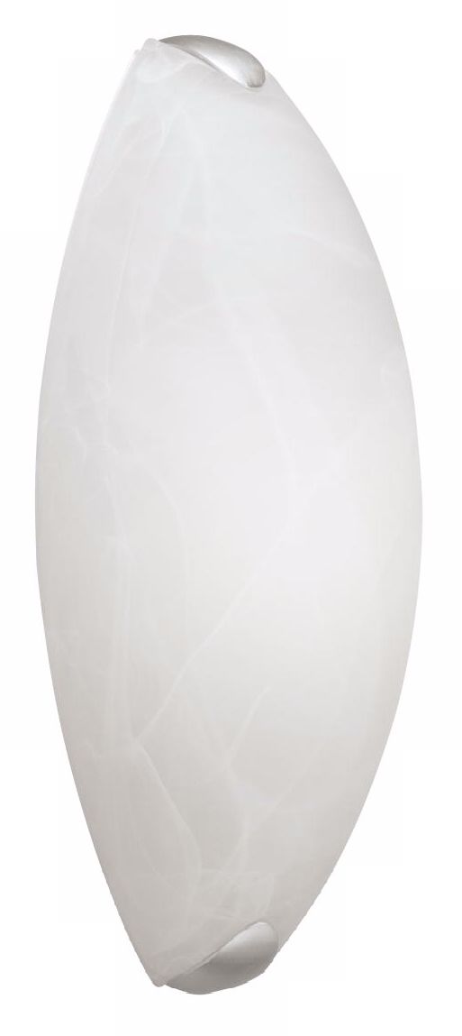 Energy Efficient Nickel Alabaster 14 1/2" High Wall Sconce