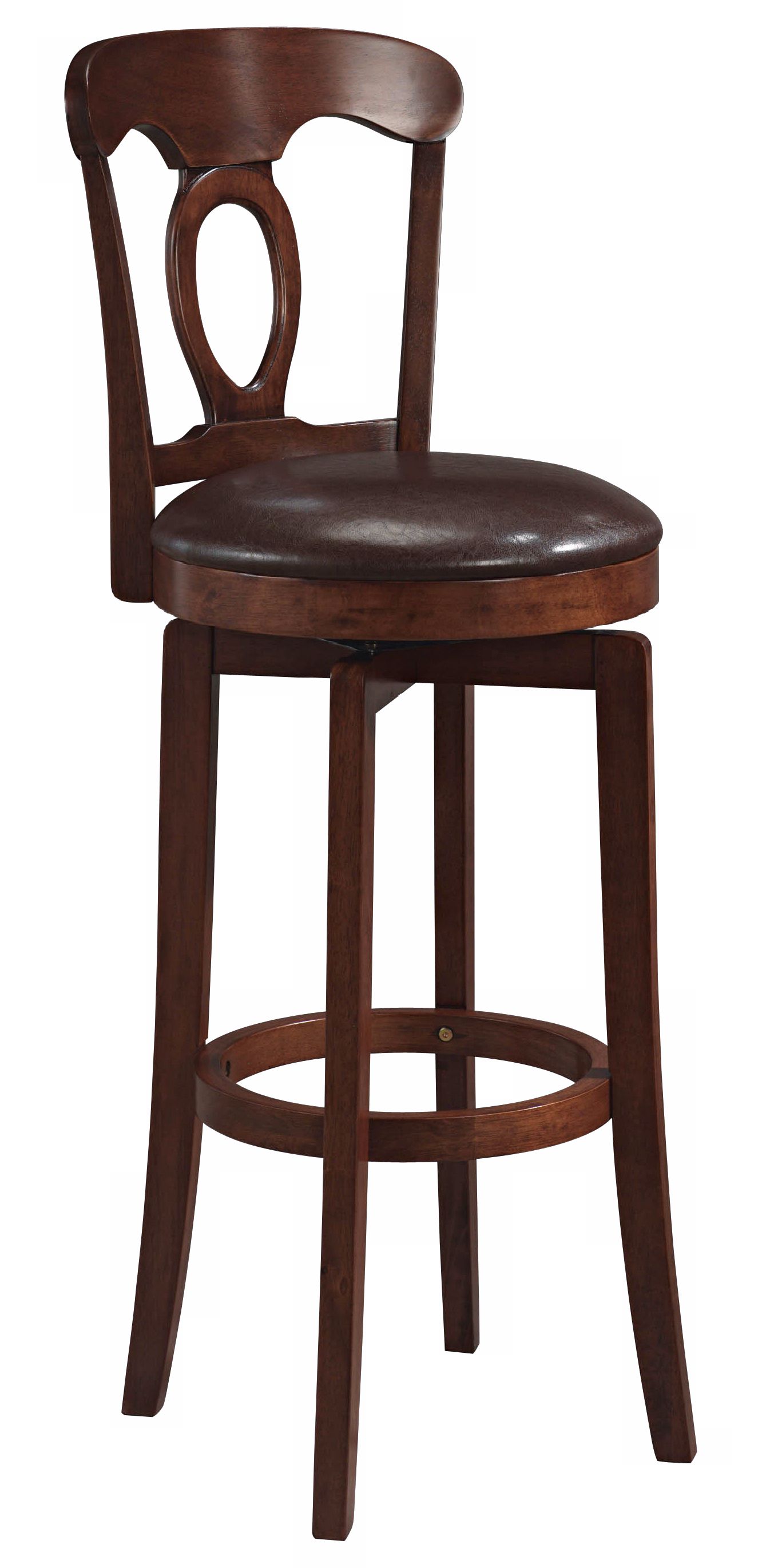 Hillsdale Corsica Swivel 24 1/2" High Counter Stool