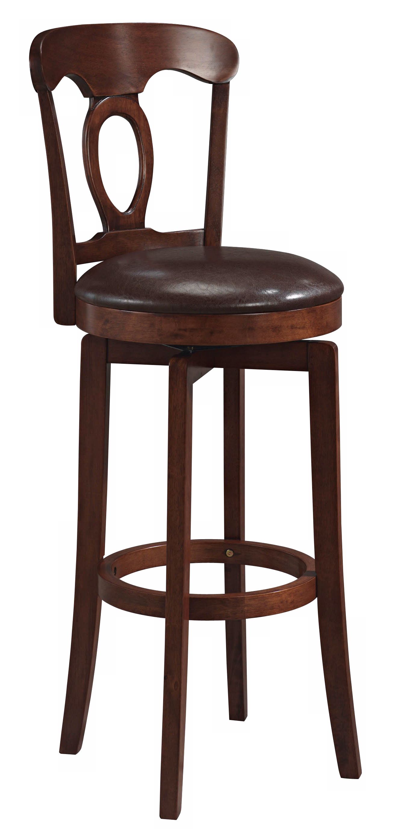 Hillsdale Corsica Swivel 30" High Bar Stool