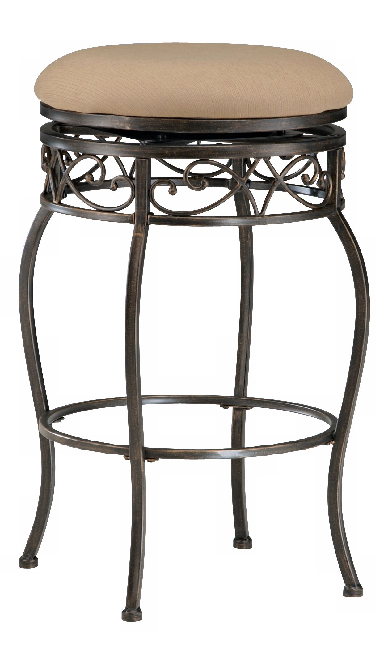 Hillsdale Lincoln Backless Swivel 30" High Bar Stool