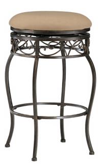 Hillsdale Lincoln Backless Swivel 30 High Bar Stool K8925