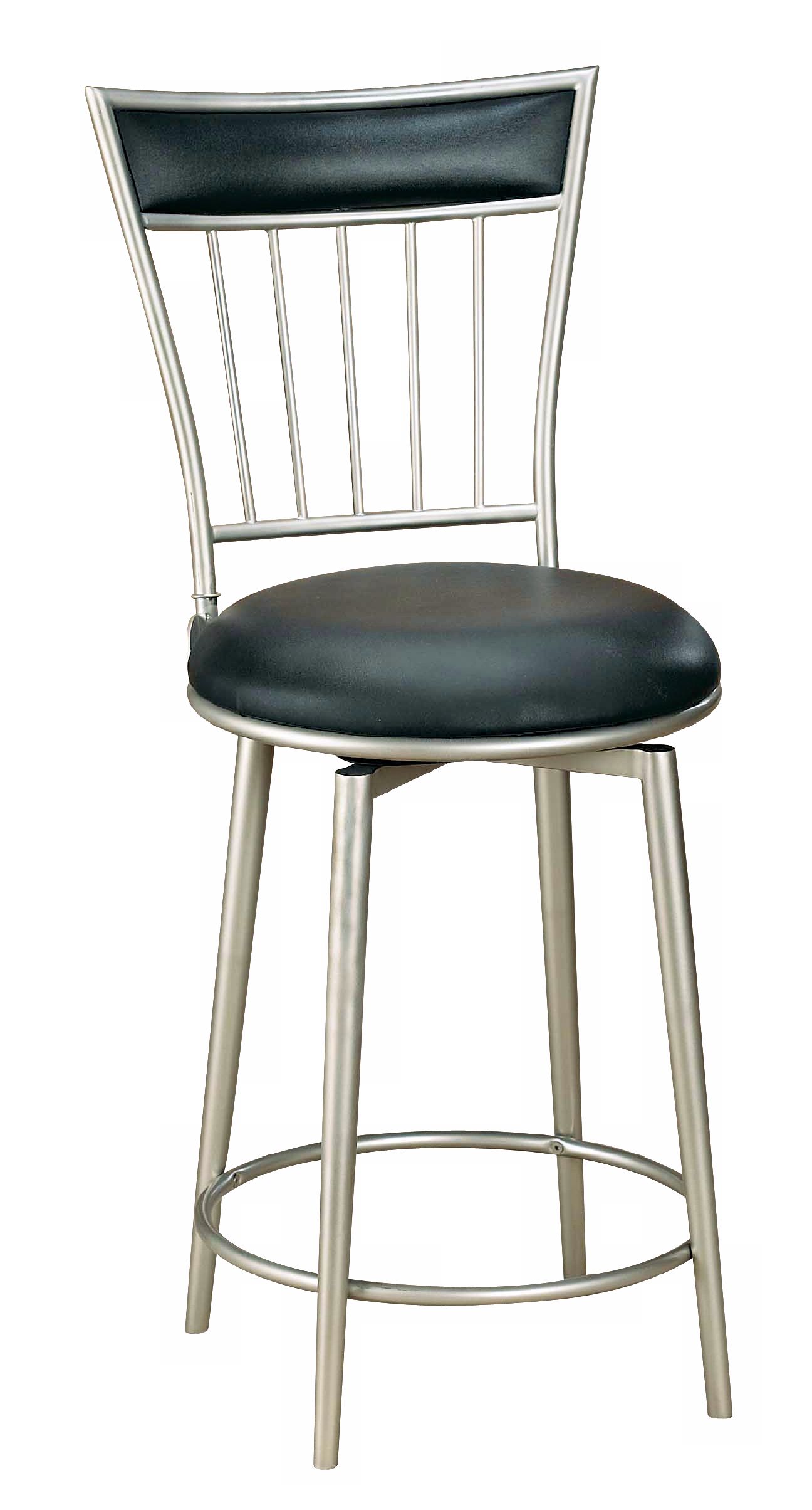 Hillsdale Benson Swivel 30" High Contemporary Bar Stool
