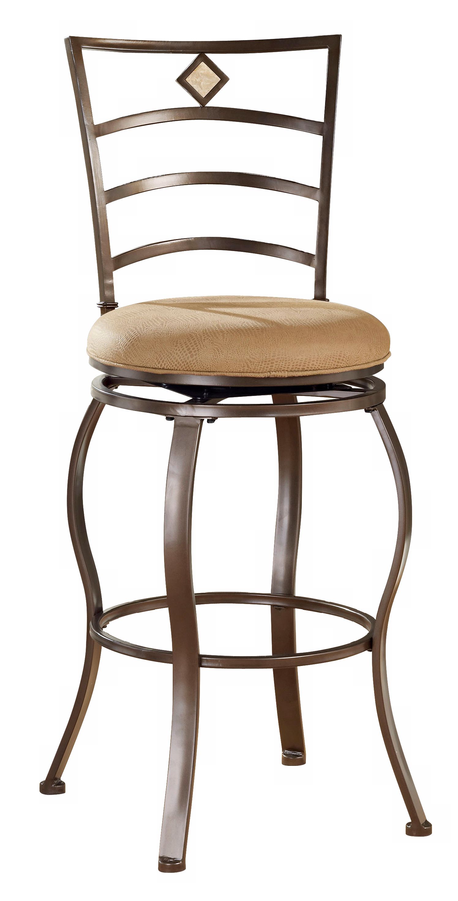 Hillsdale Marin Swivel 24" High Counter Stool