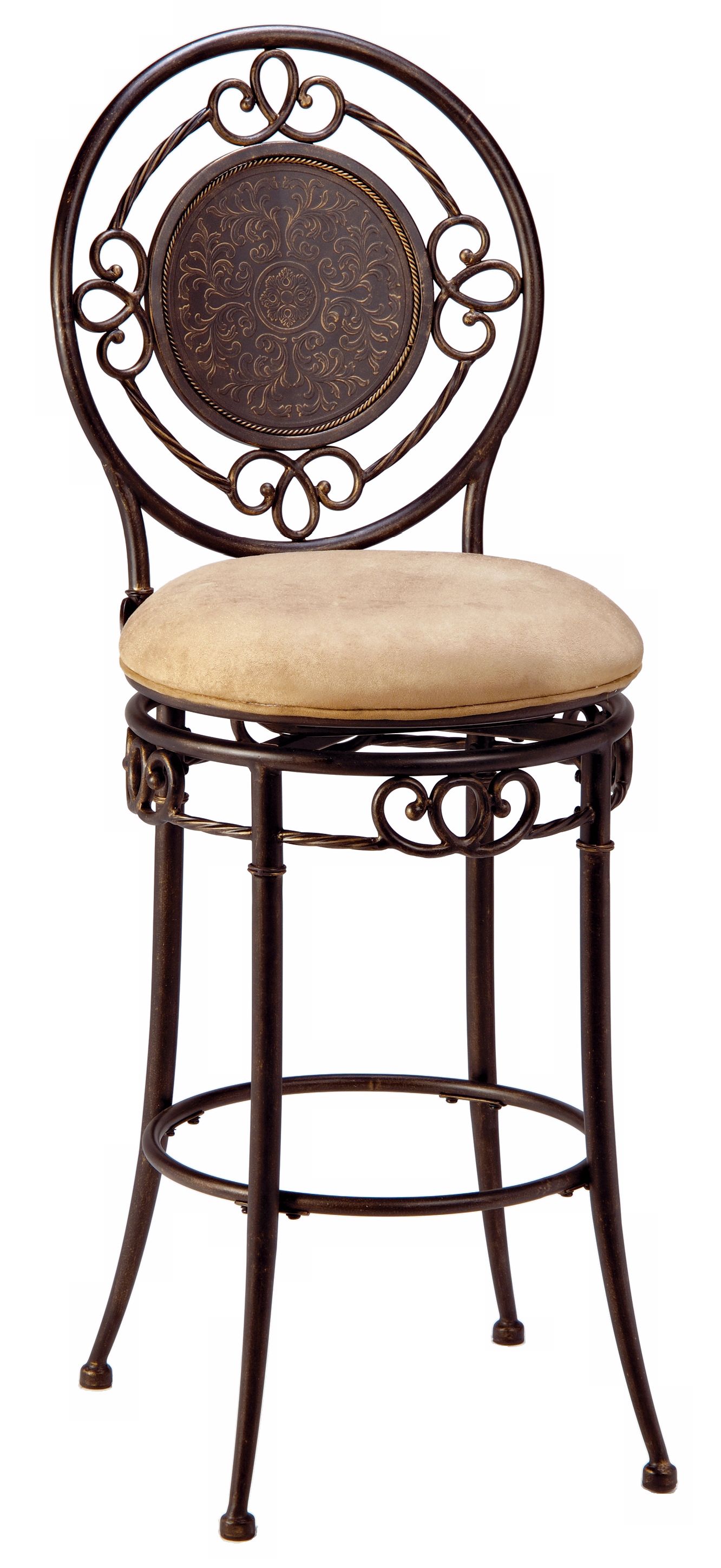 Hillsdale Richland Armless Swivel 26" High Counter Stool