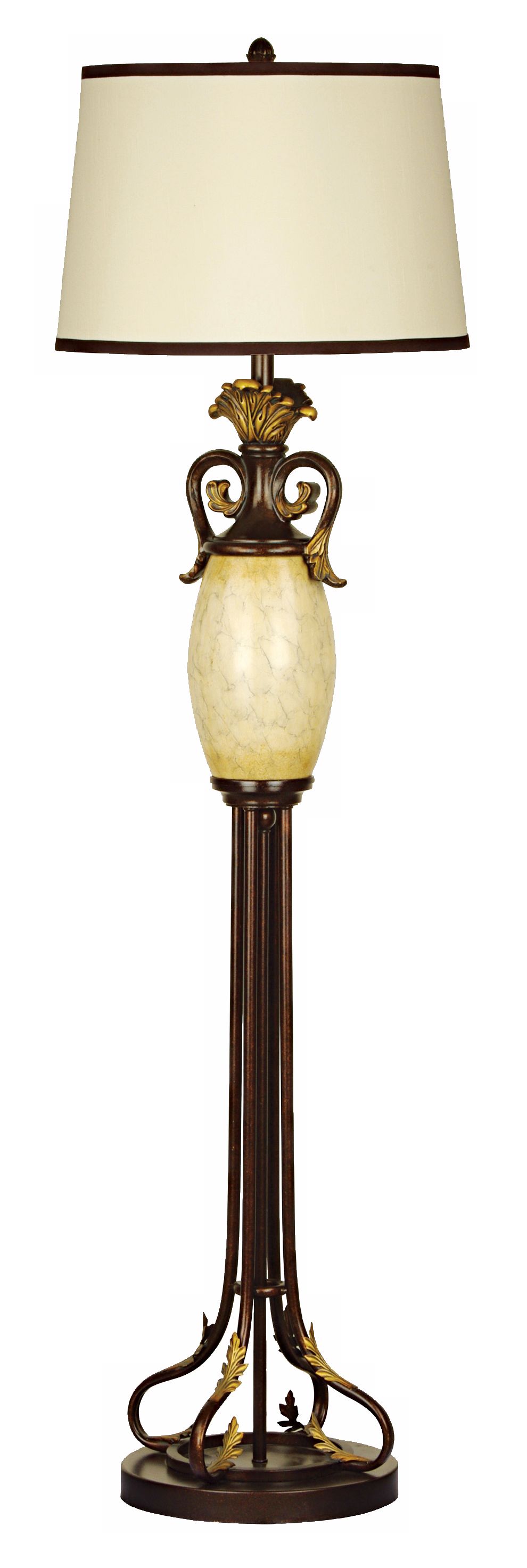Worchester Ivory Font Floor Lamp