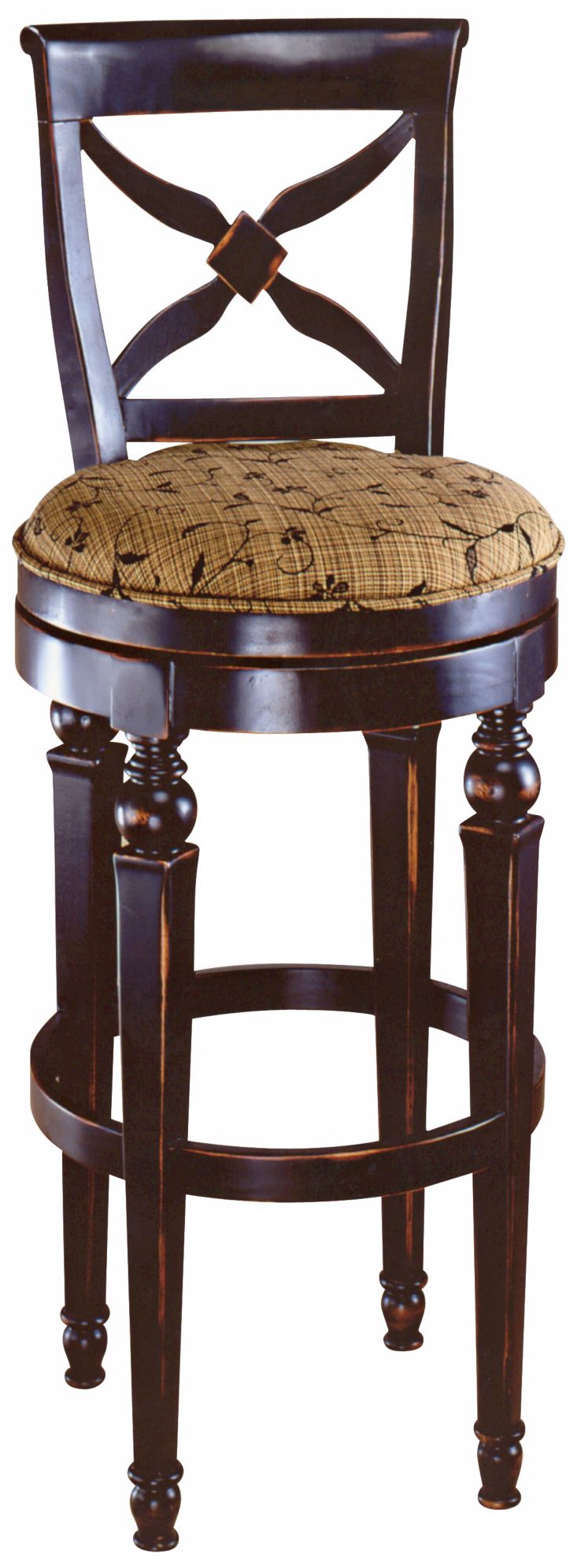 Hillsdale Normandy Swivel 30" High Bar Stool