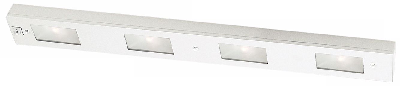 WAC White Xenon 24" Wide Under Cabinet Light Bar