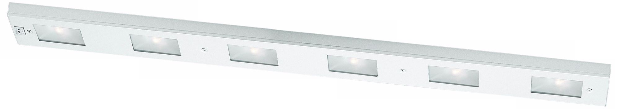 WAC White Xenon 36" Wide Under Cabinet Light Bar