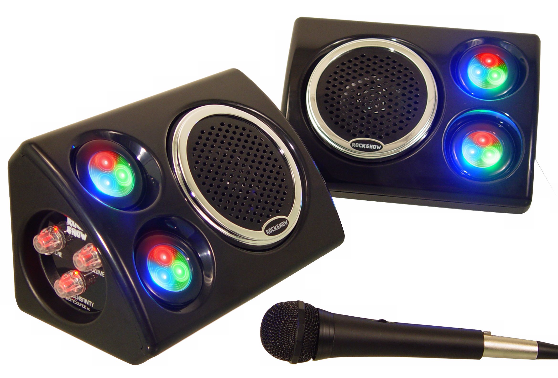 Rock Show Venue LED Light Set of Two Stage Mini Monitors