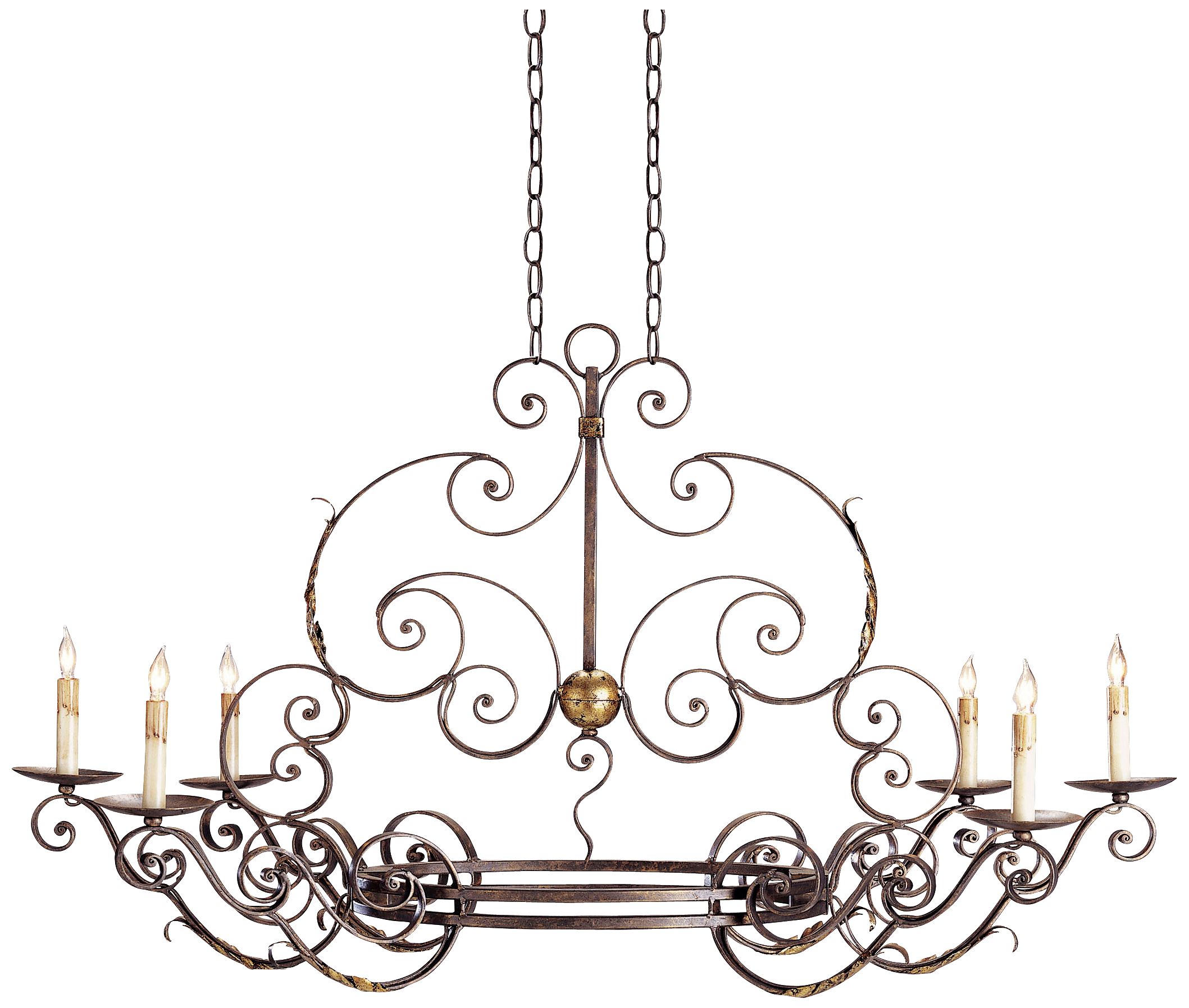 Currey and Company Argosy Island Chandelier