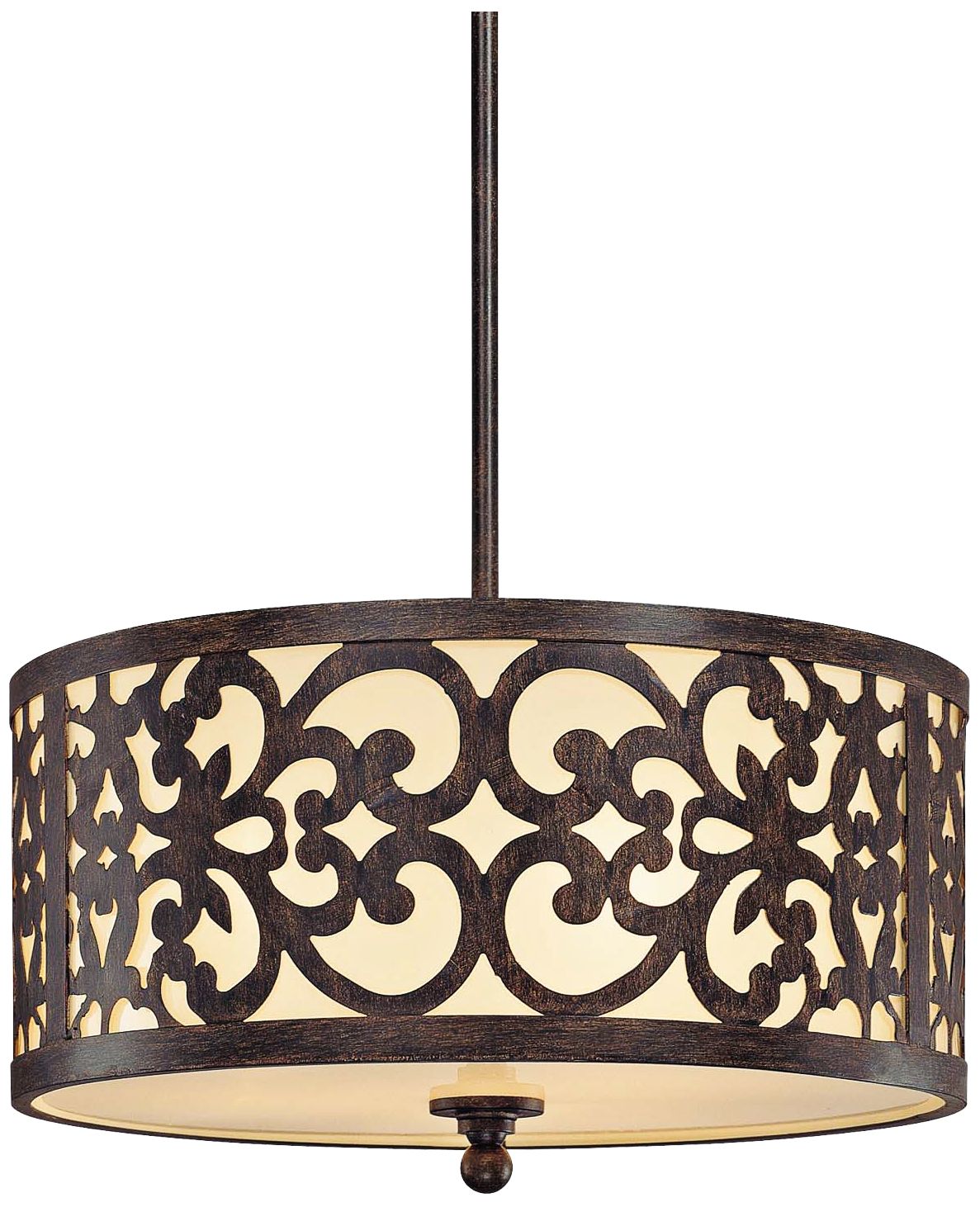 3-Light 16" Wide Nanti Pendant Chandelier