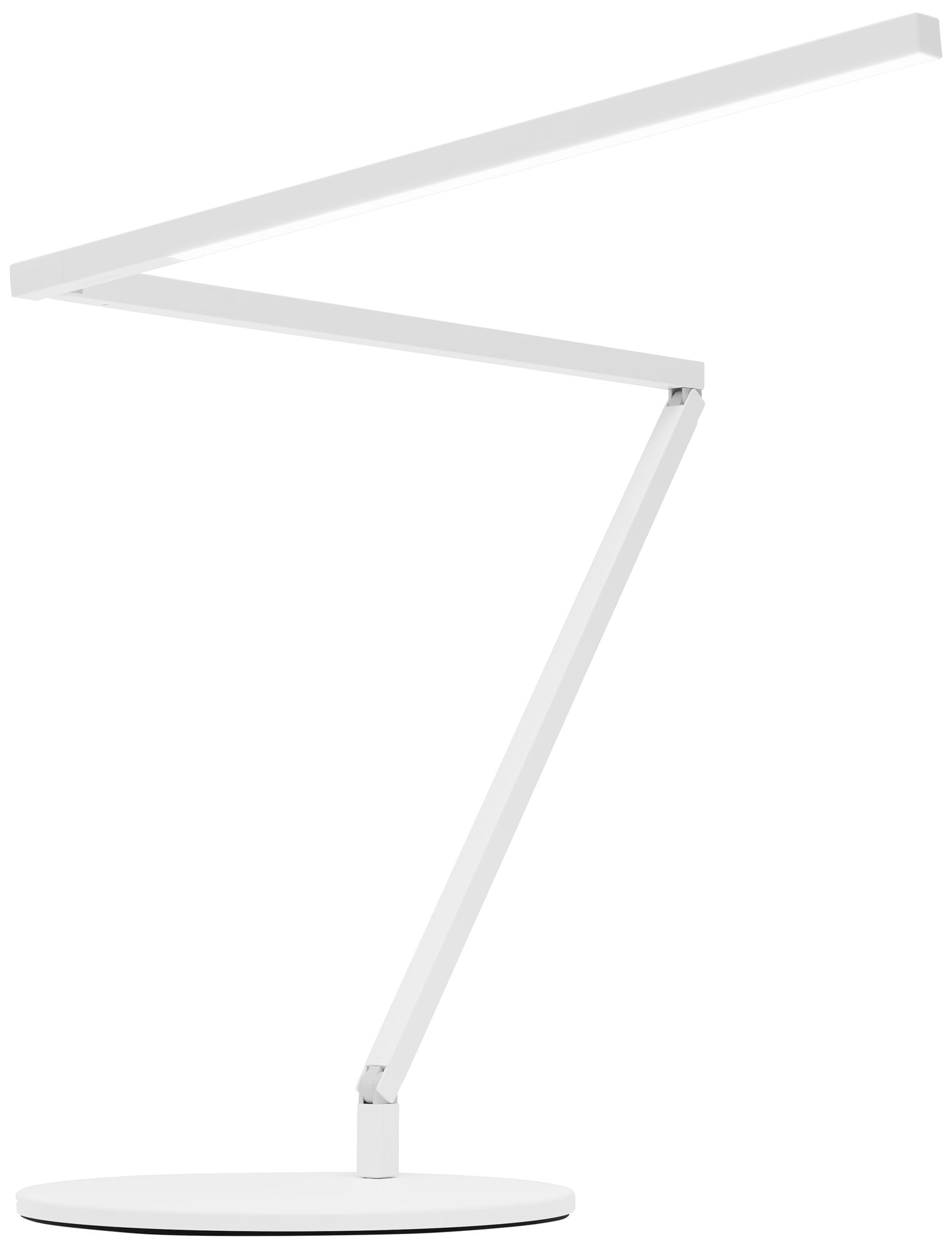IceLight Metallic Black Daylight LED Desk Lamp