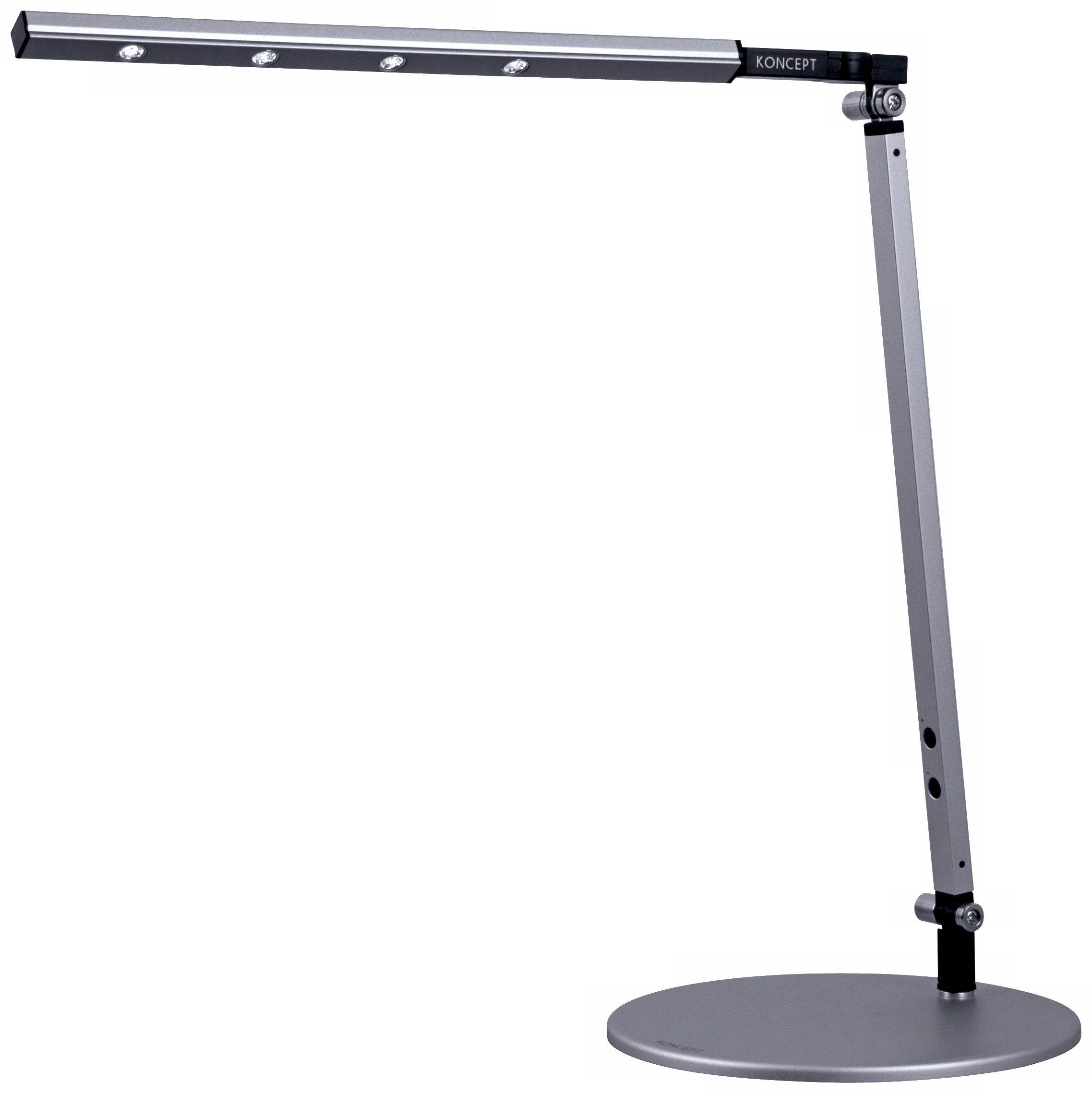 i-Bar Silver Daylight Mini LED Desk Lamp