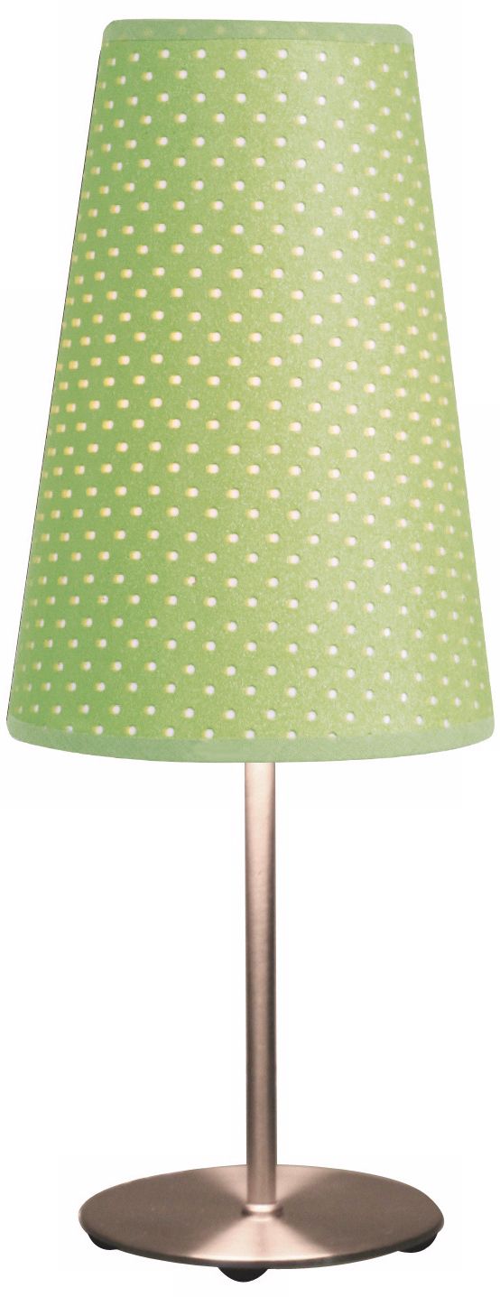 Green Dot Accent Table Lamp