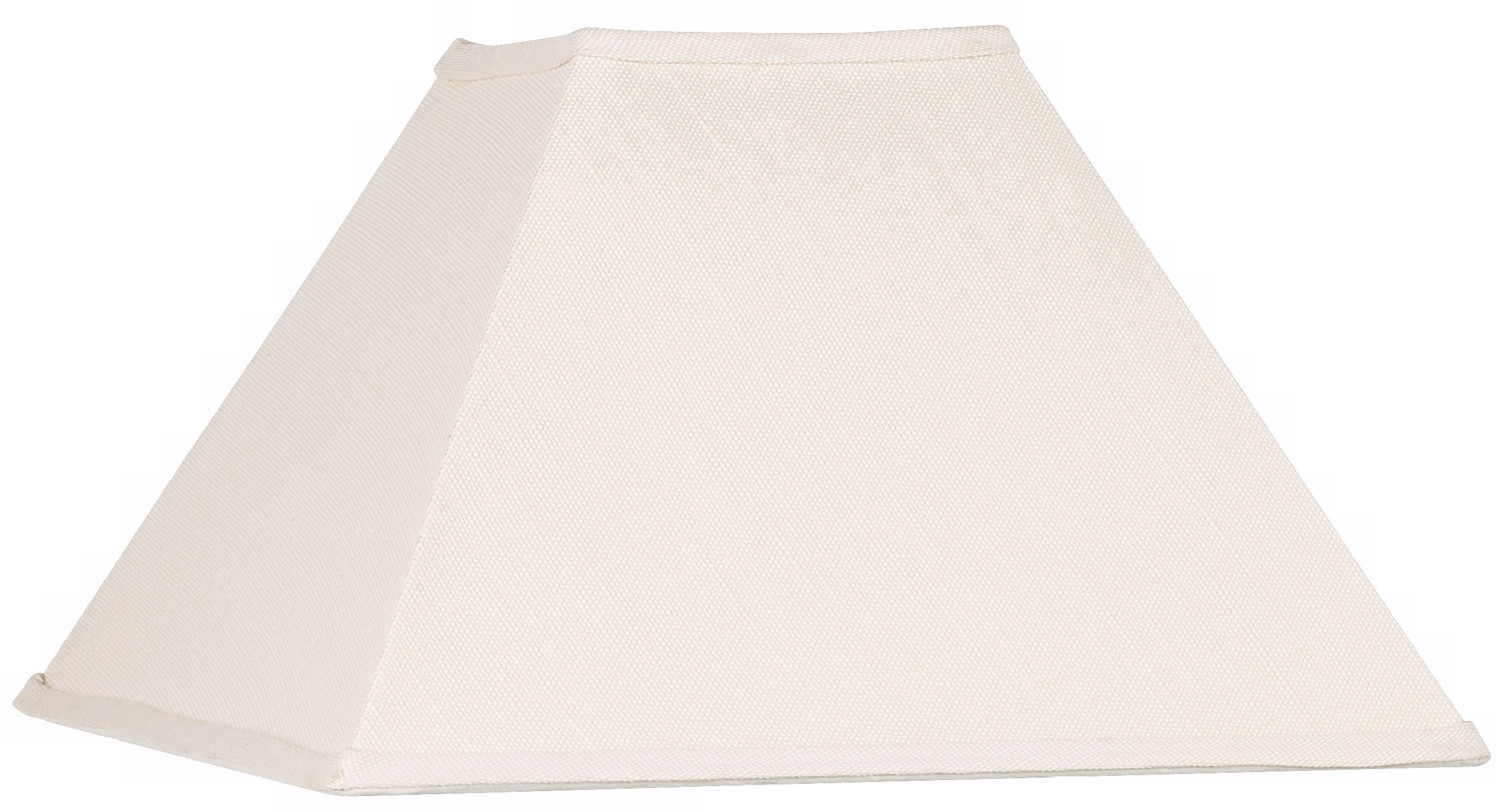 Beige Linen Square Lamp Shade 6x16x10 (Spider)
