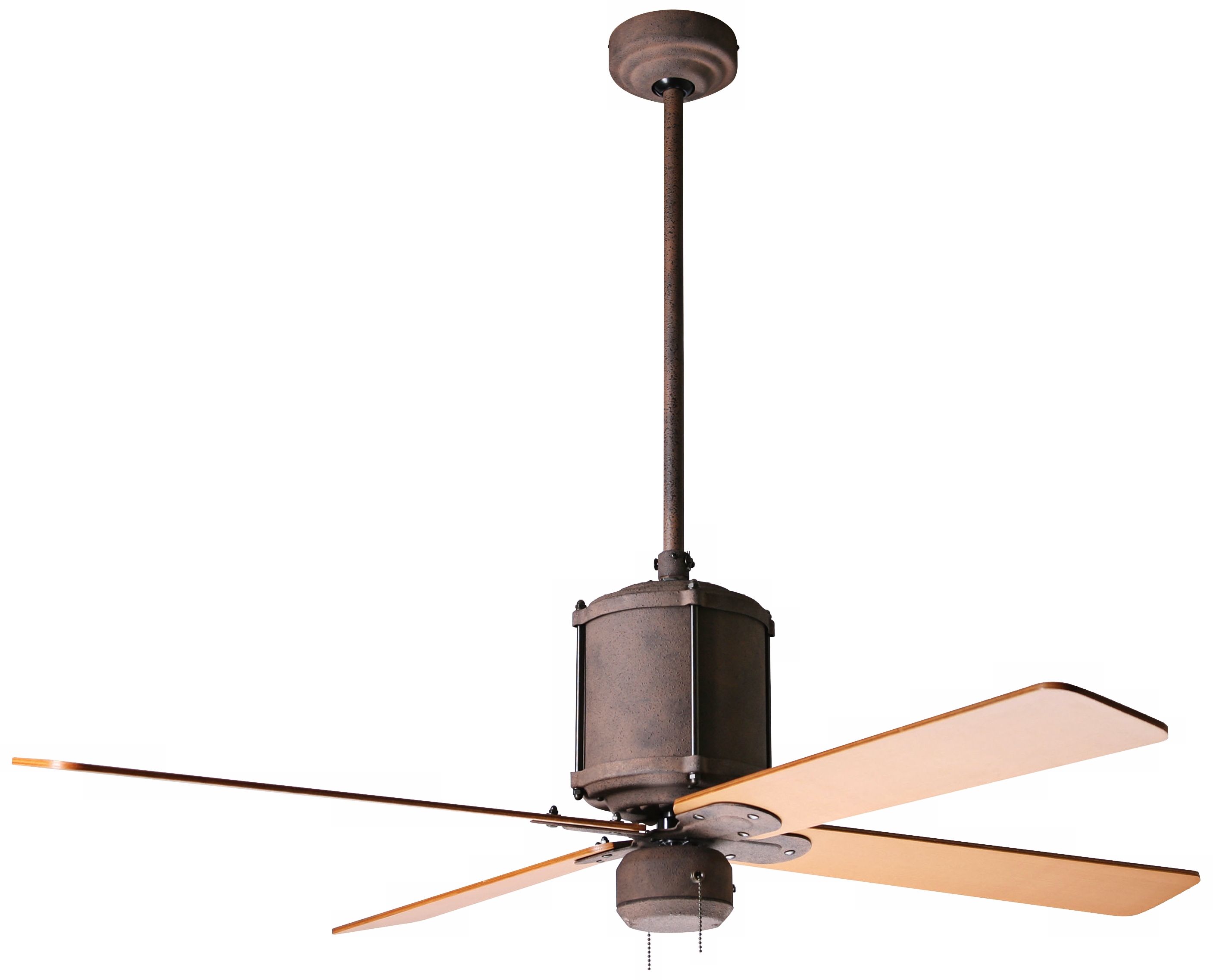 52" Industry Rust Finish Ceiling Fan