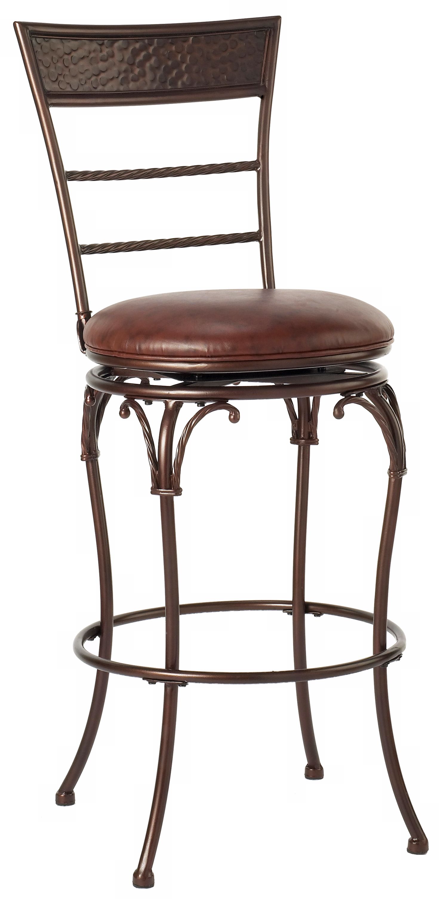 Hillsdale Holsworth Swiveling 24" High Counter Stool