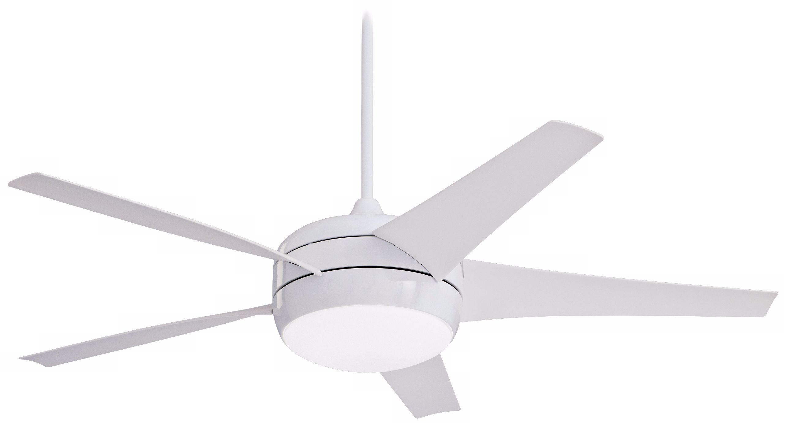 54" Midway Eco White Energy Star Ceiling Fan