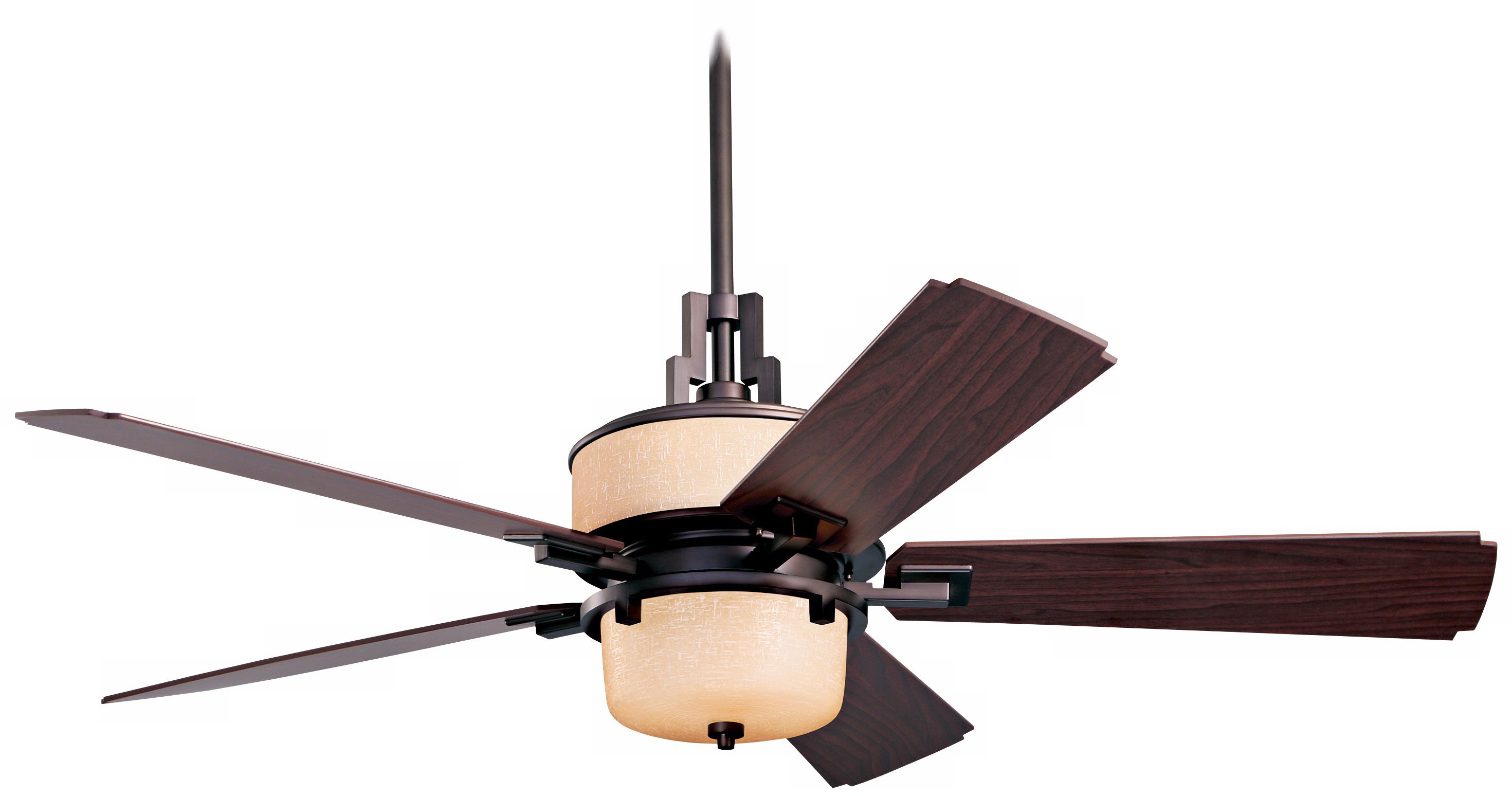 54" Maya Zen Oil-Rubbed Bronze Ceiling Fan