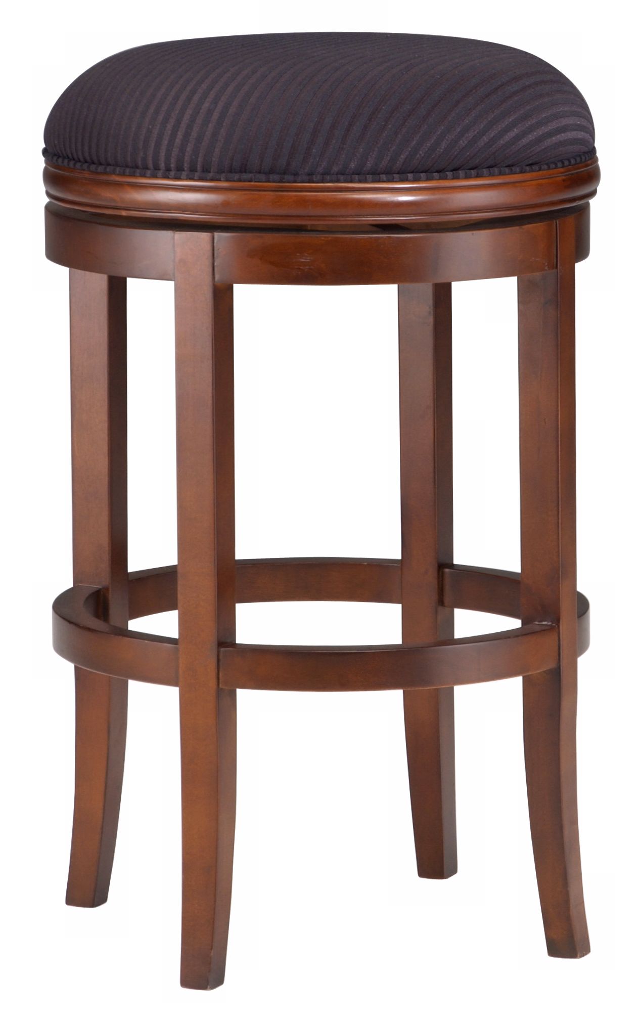 Hillsdale Oak View Cherry Swivel 24" High Counter Stool