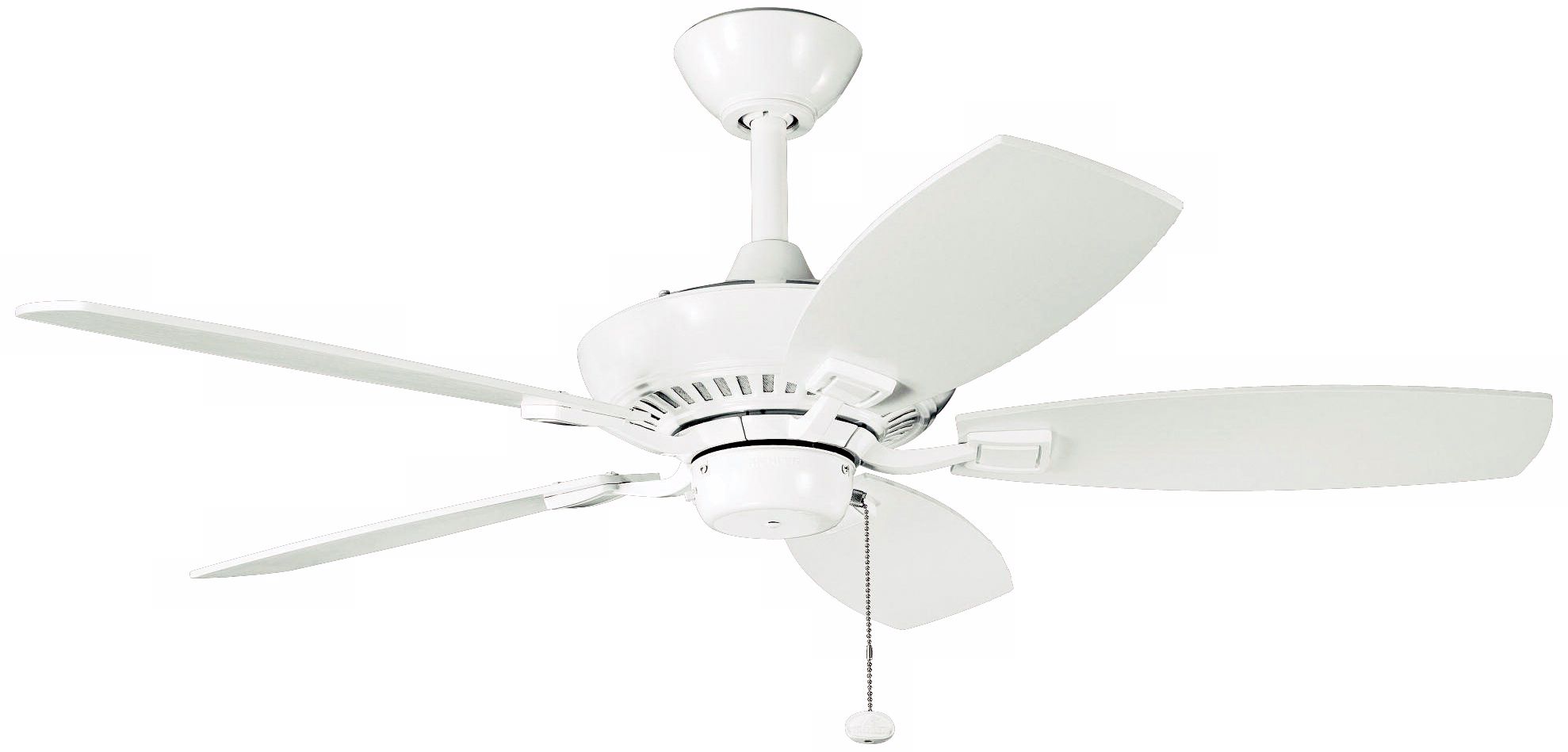 44" Kichler Canfield White Ceiling Fan