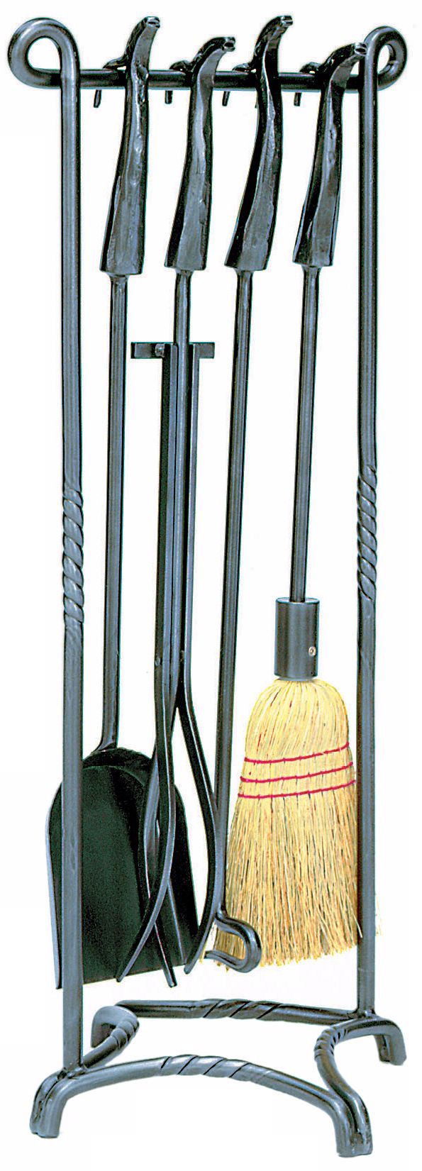 Woodlands Wrought Iron Fireplace Tool Set