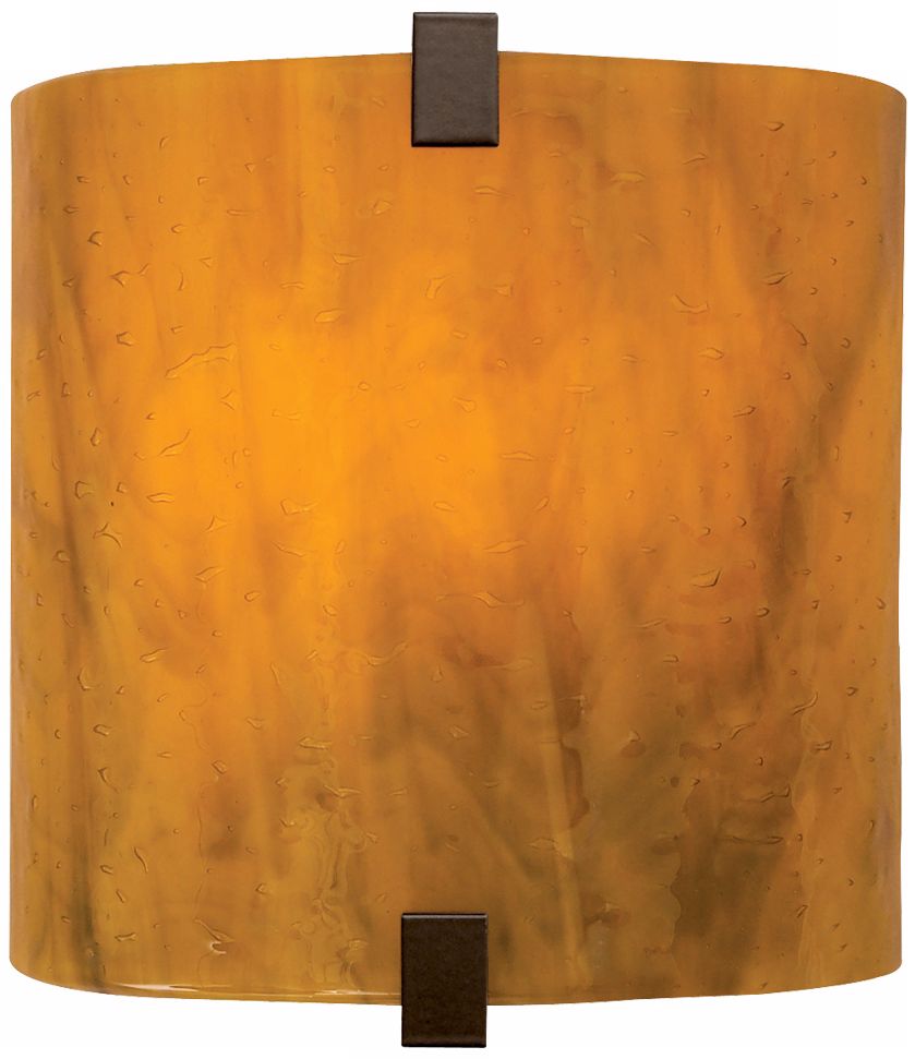 Tech Lighting 7 1/2" High Beach Amber Essex Wall Sconce