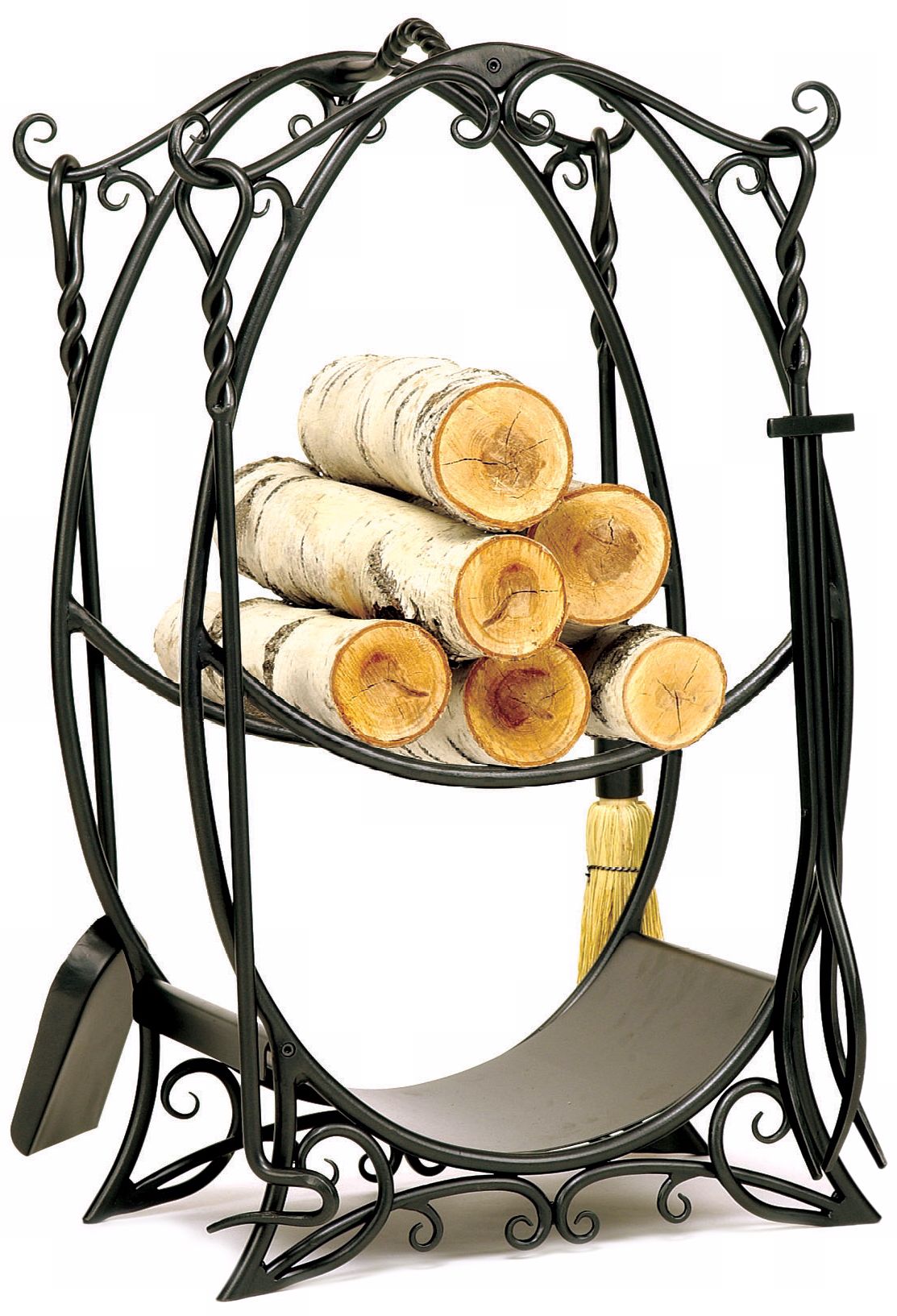 Twist Graphite Finish Wood Holder and Tool Set