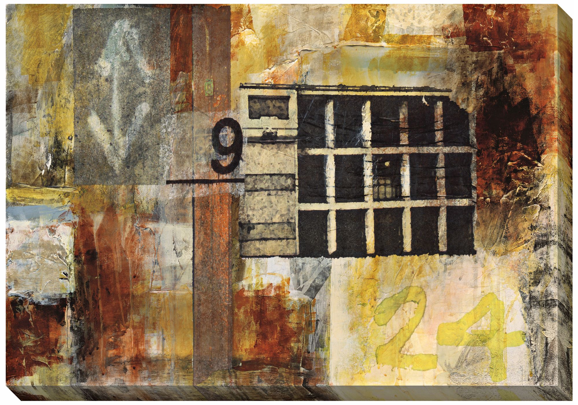 Urbane II Giclee Print Indoor/Outdoor 48" Wide Wall Art