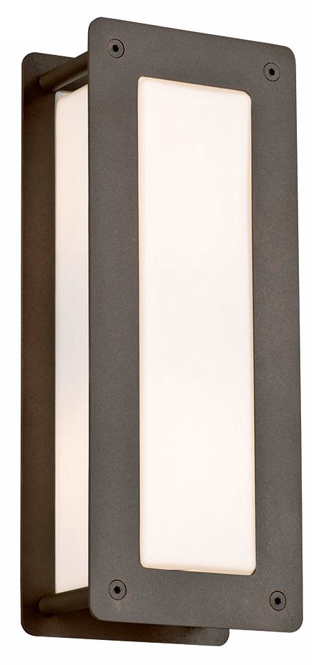 Soho Collection Bronze 15" High Outdoor Wall Light