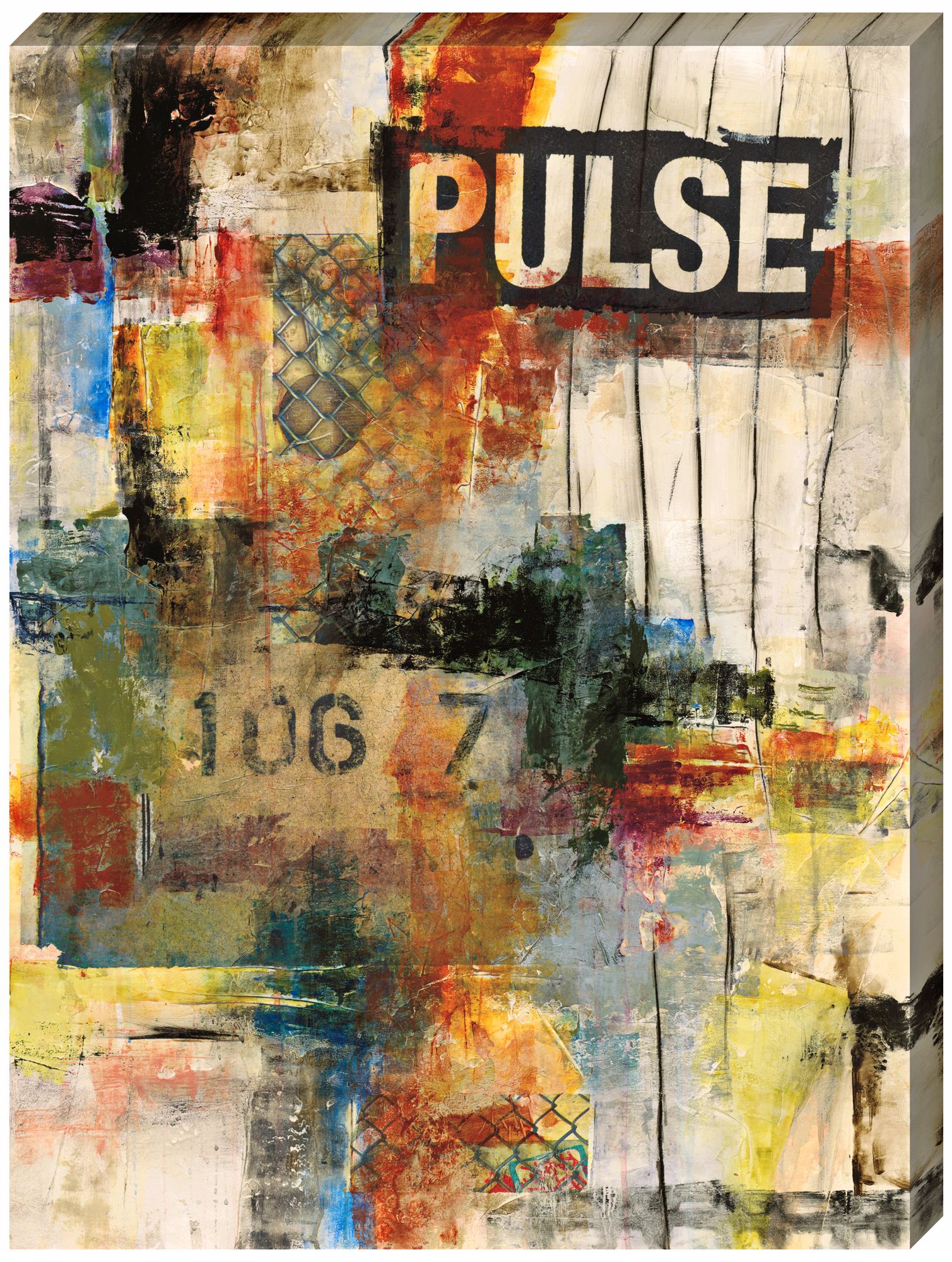 Pulse I Giclee Print Indoor/Outdoor 48" High Wall Art