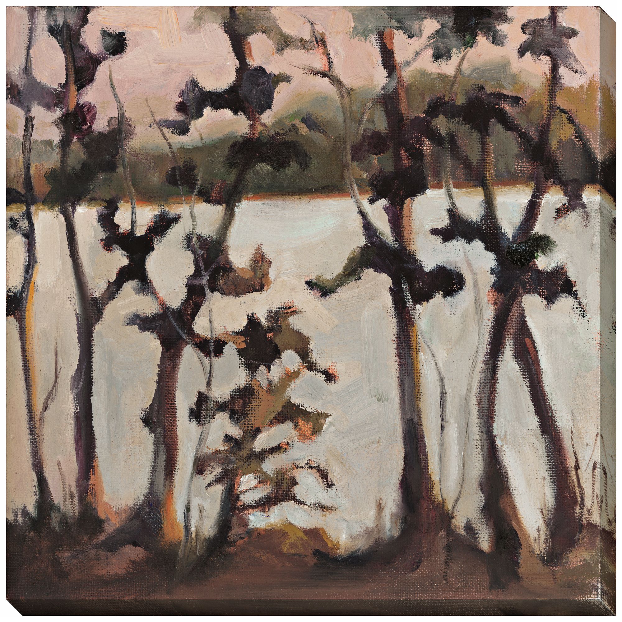 Quiet Moments II Giclee Indoor/Outdoor 40" Square Wall Art