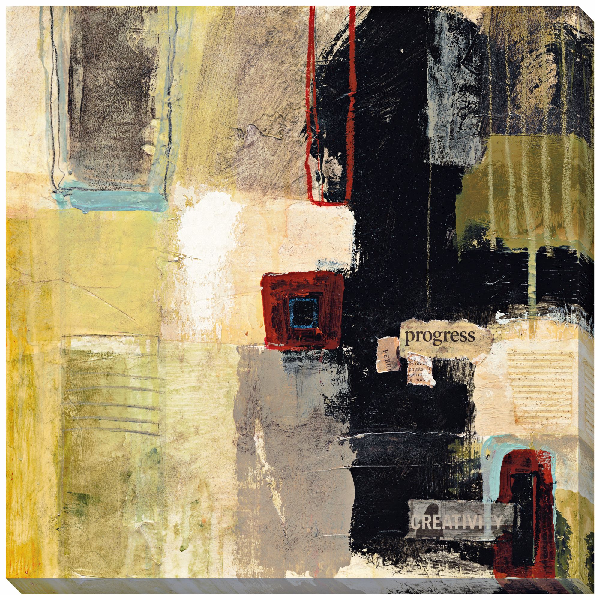 Progress Giclee Print Indoor/Outdoor 40" Square Wall Art