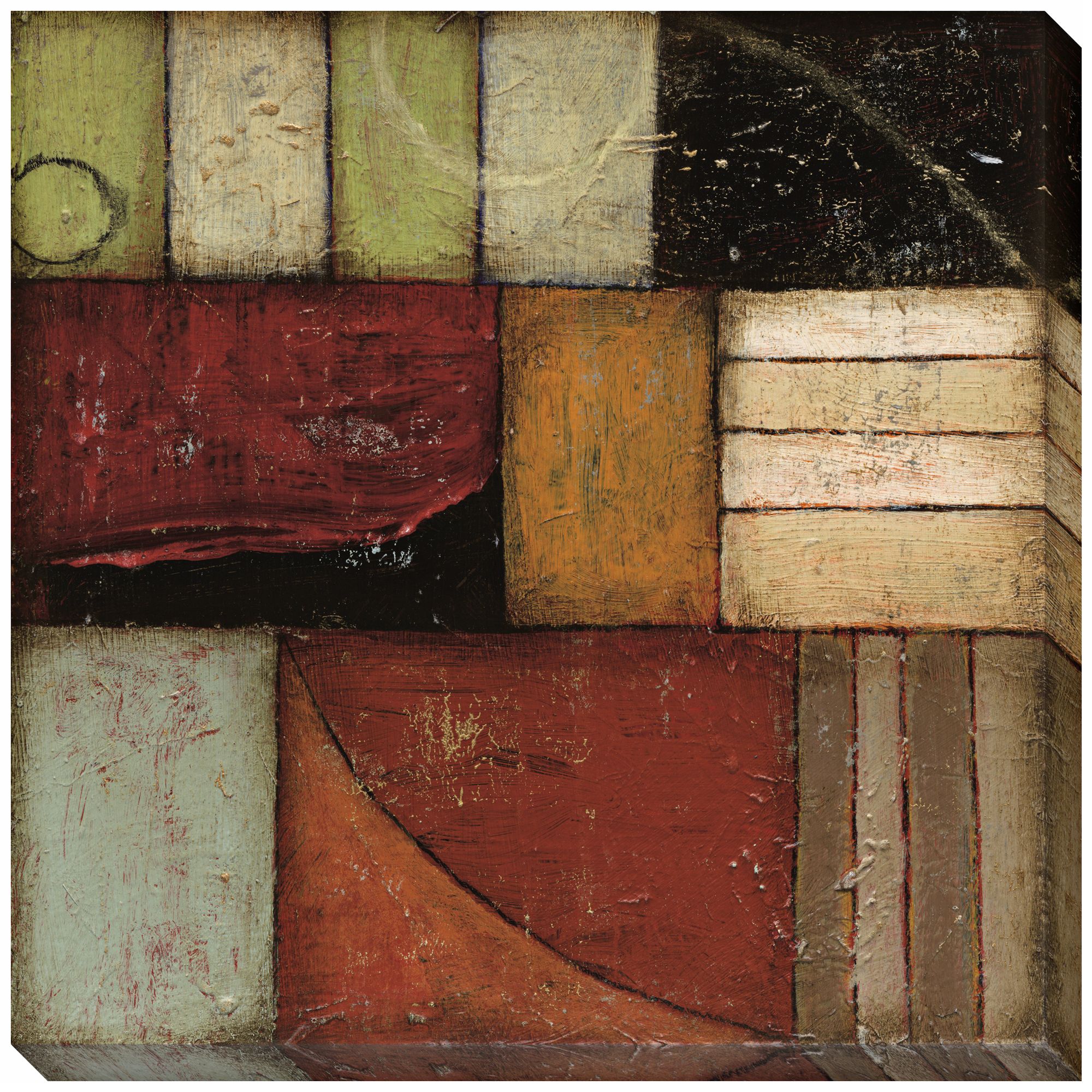 Exile I Giclee Print Indoor/Outdoor 40" Square Wall