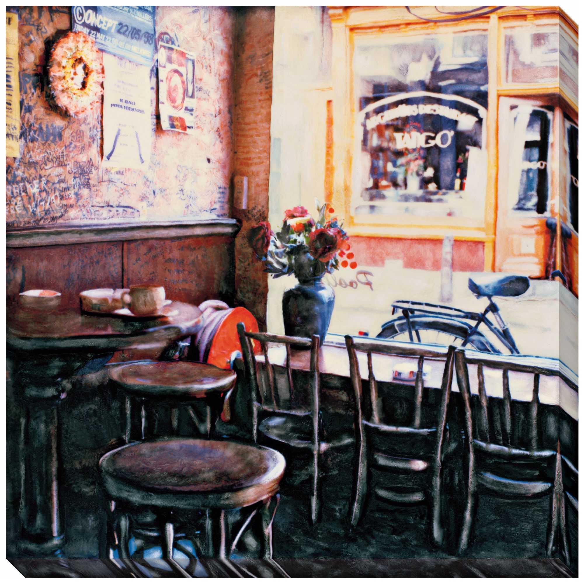 Tango Giclee Print Indoor/Outdoor 40" Square Wall Art