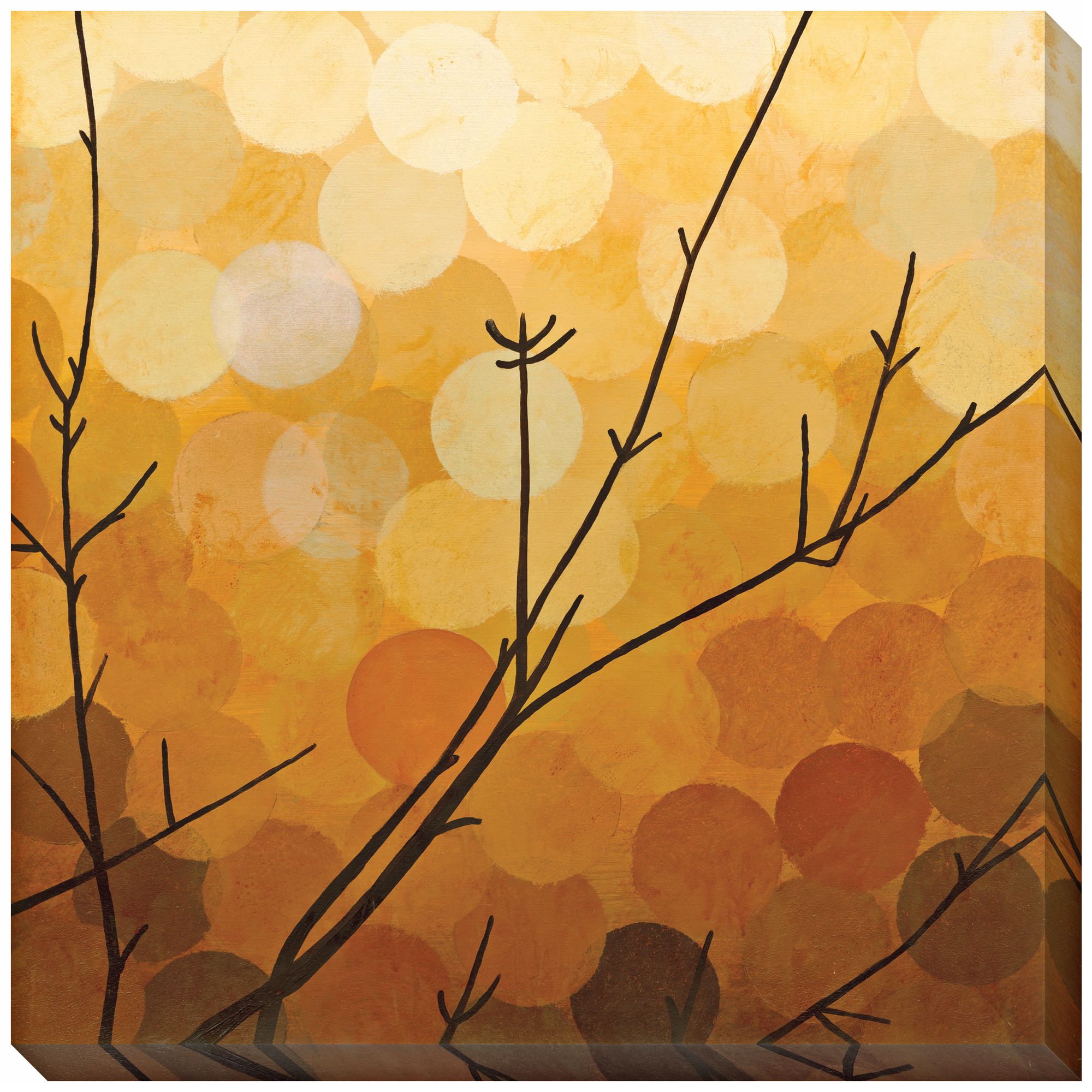 Autumn Shade I Limited Edition Giclee 40" Square Wall Art