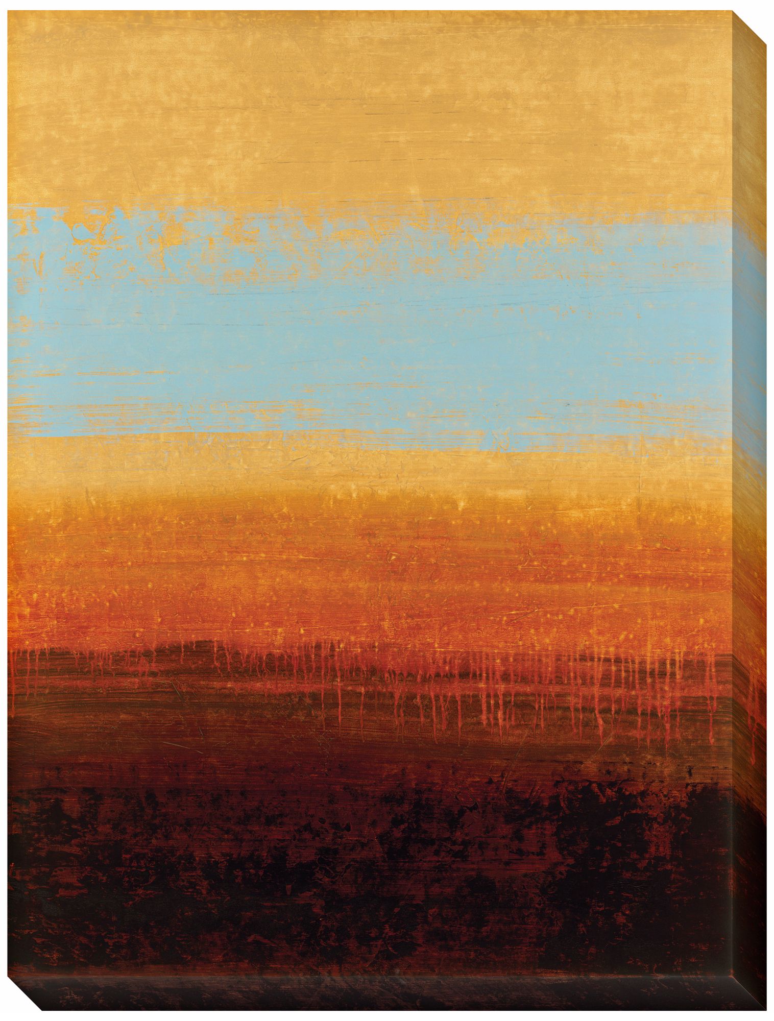 Metamorphic I Limited Edition Giclee 48" High Wall Art