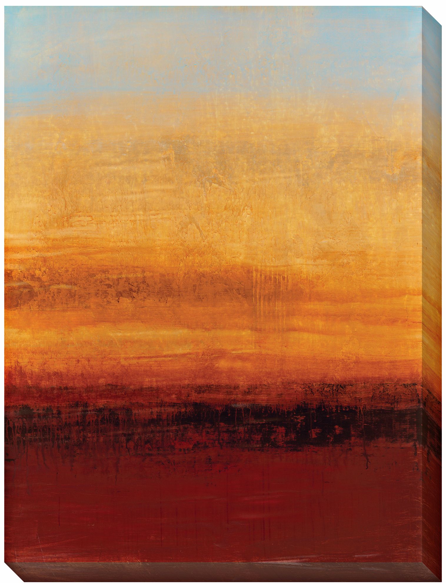Metamorphic II Limited Edition Giclee 48" High Wall Art