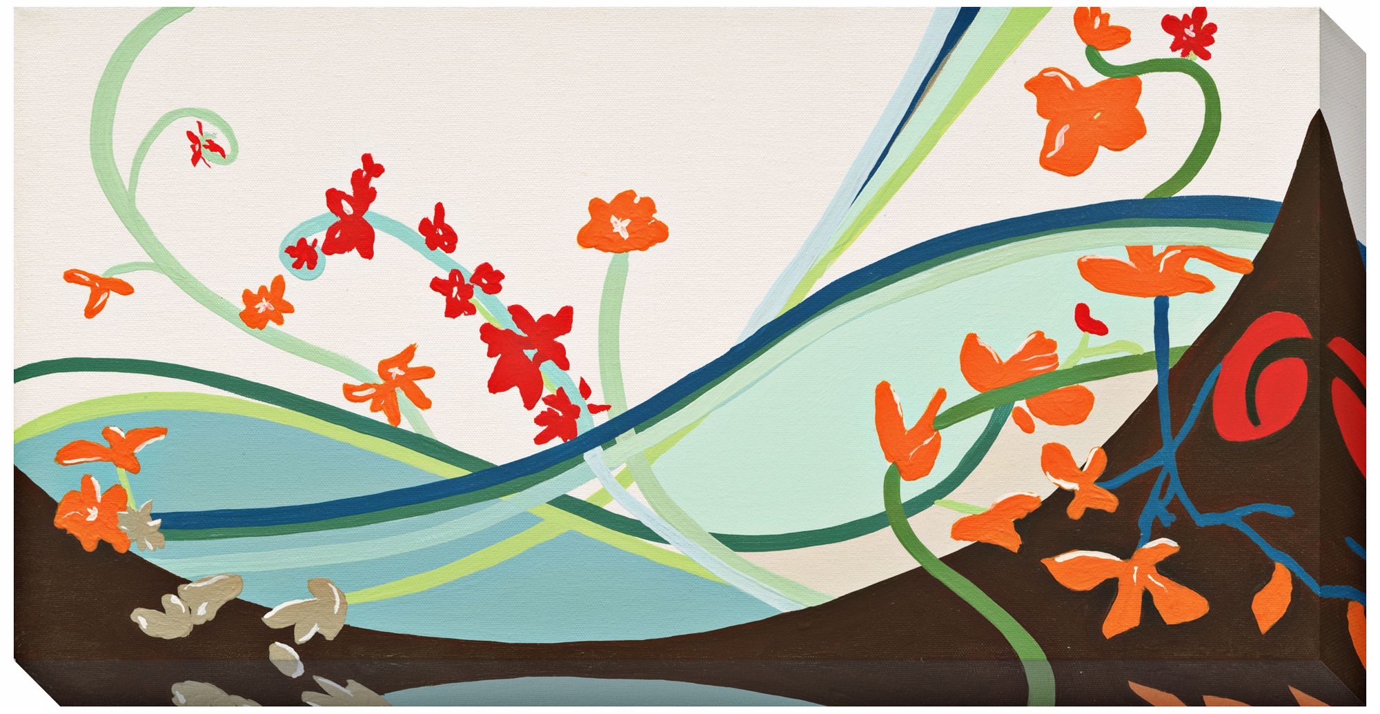 Designing Palettes Limited Edition Giclee 48" Wide Wall Art