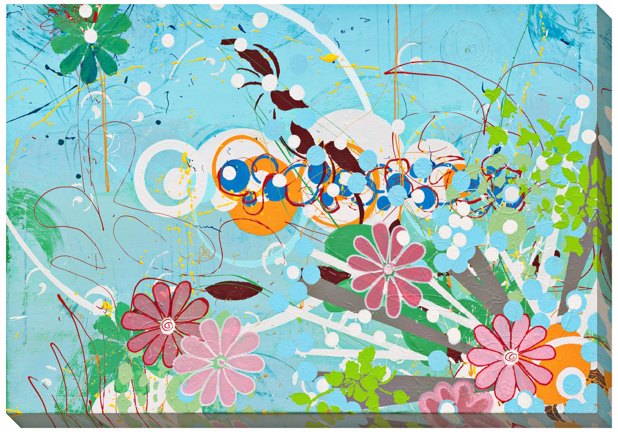 We Think We Know II Limited Edition Giclee 48" Wide Wall Art
