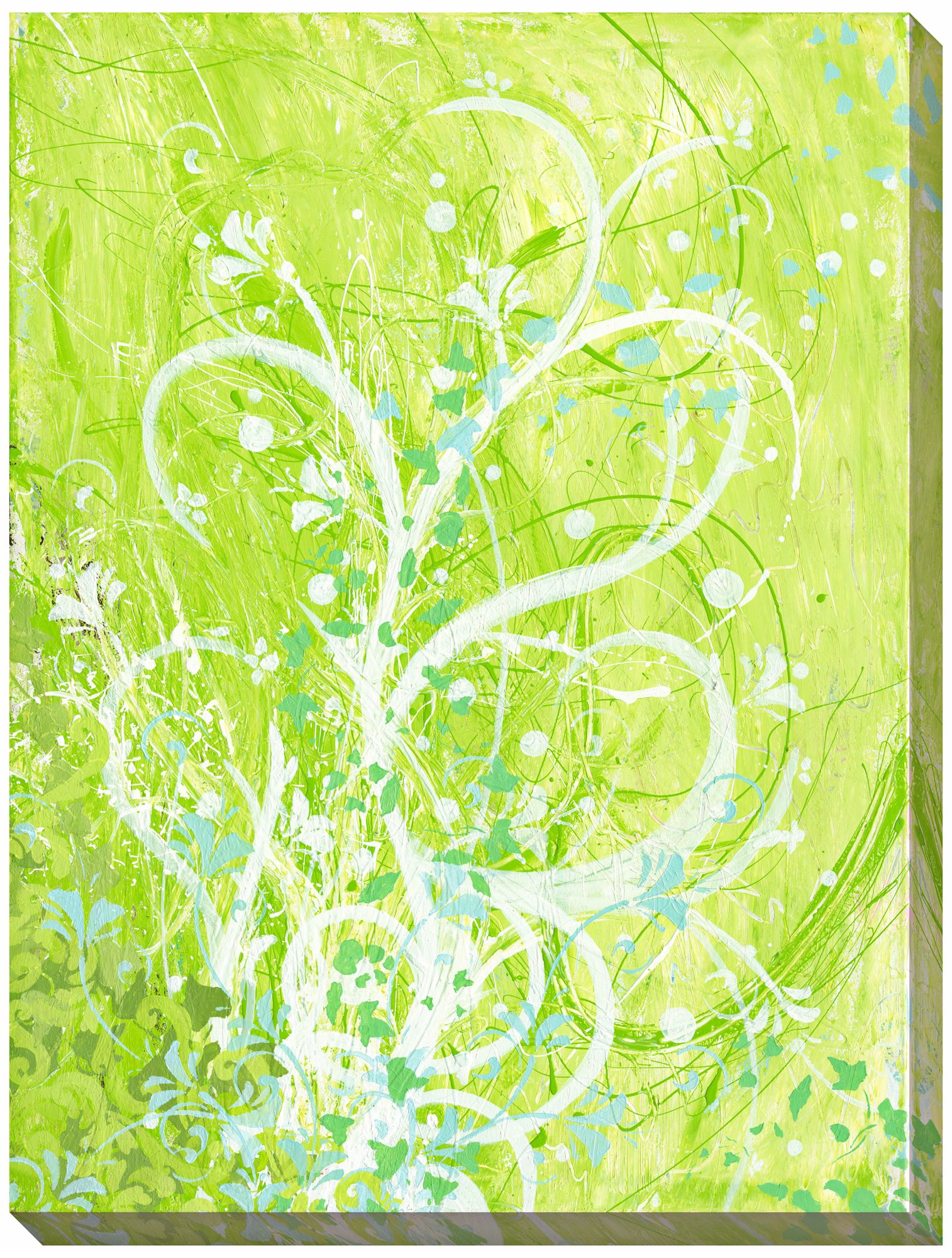 Ecocentrism I Limited Edition Giclee 48" High Wall Art