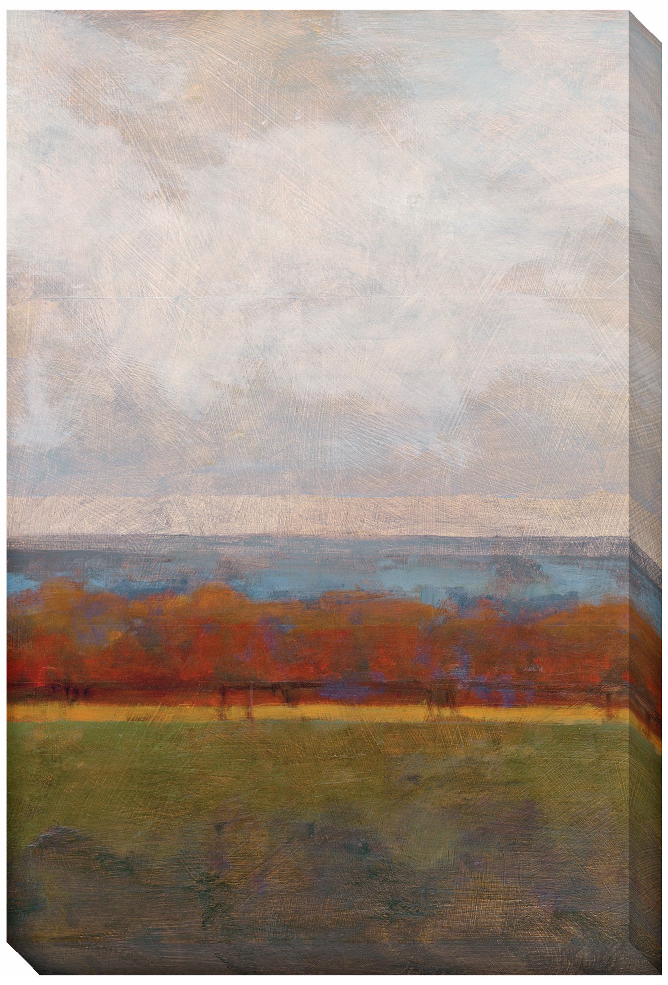 Fall Colors I Limited Edition Giclee 48" High Wall Art