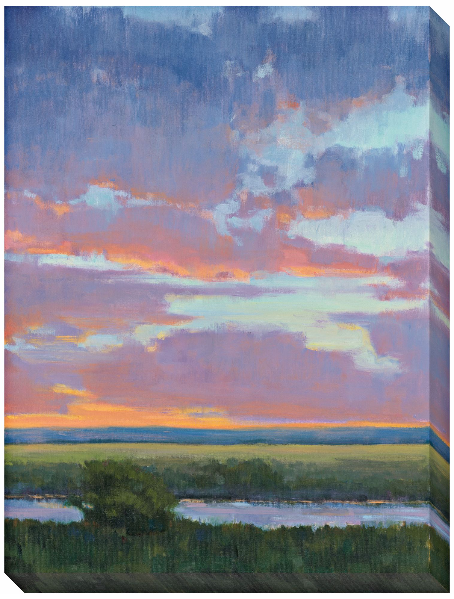 Passion I Limited Edition Giclee 48" High Wall Art