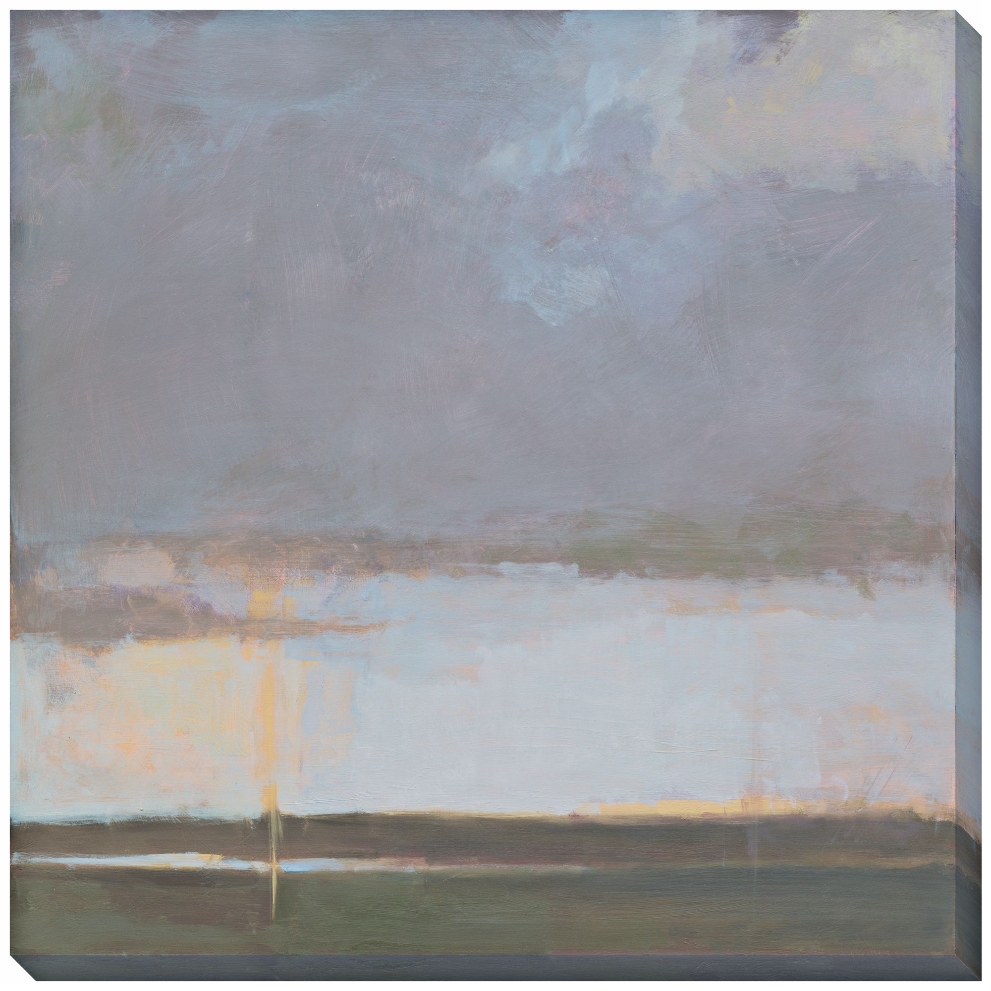 Violet Sky II Limited Edition Giclee 40" Square Wall Art