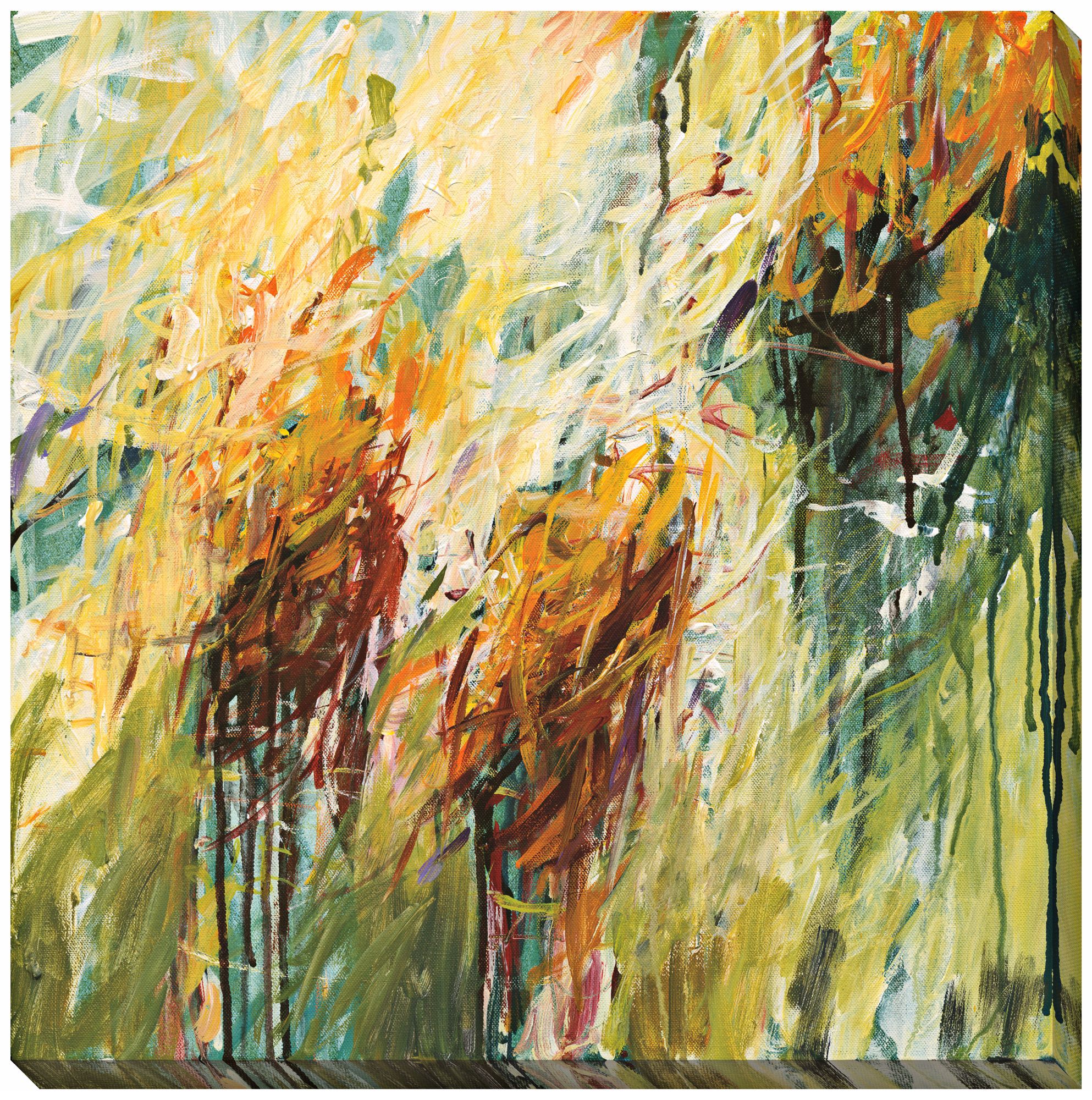 Eras I Limited Edition Giclee 40" Square Wall Art