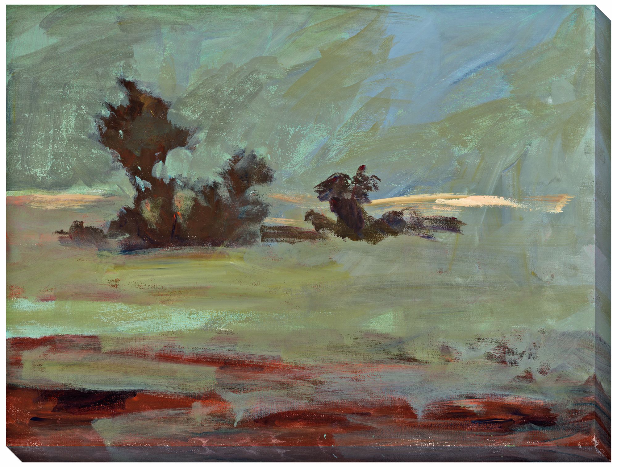 Nightfall I Limited Edition Giclee 48" Wide Wall Art